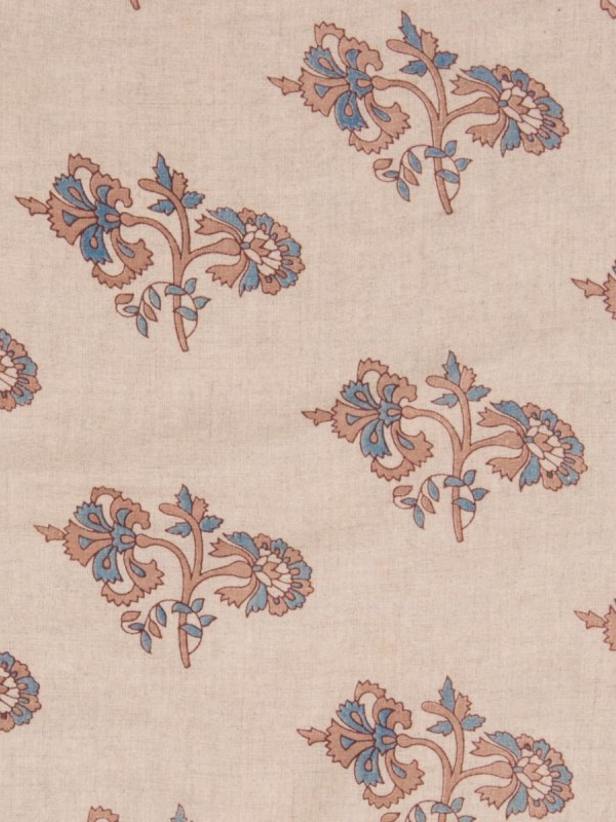 Carnation Steel Blue, Cinnamon & Taupe