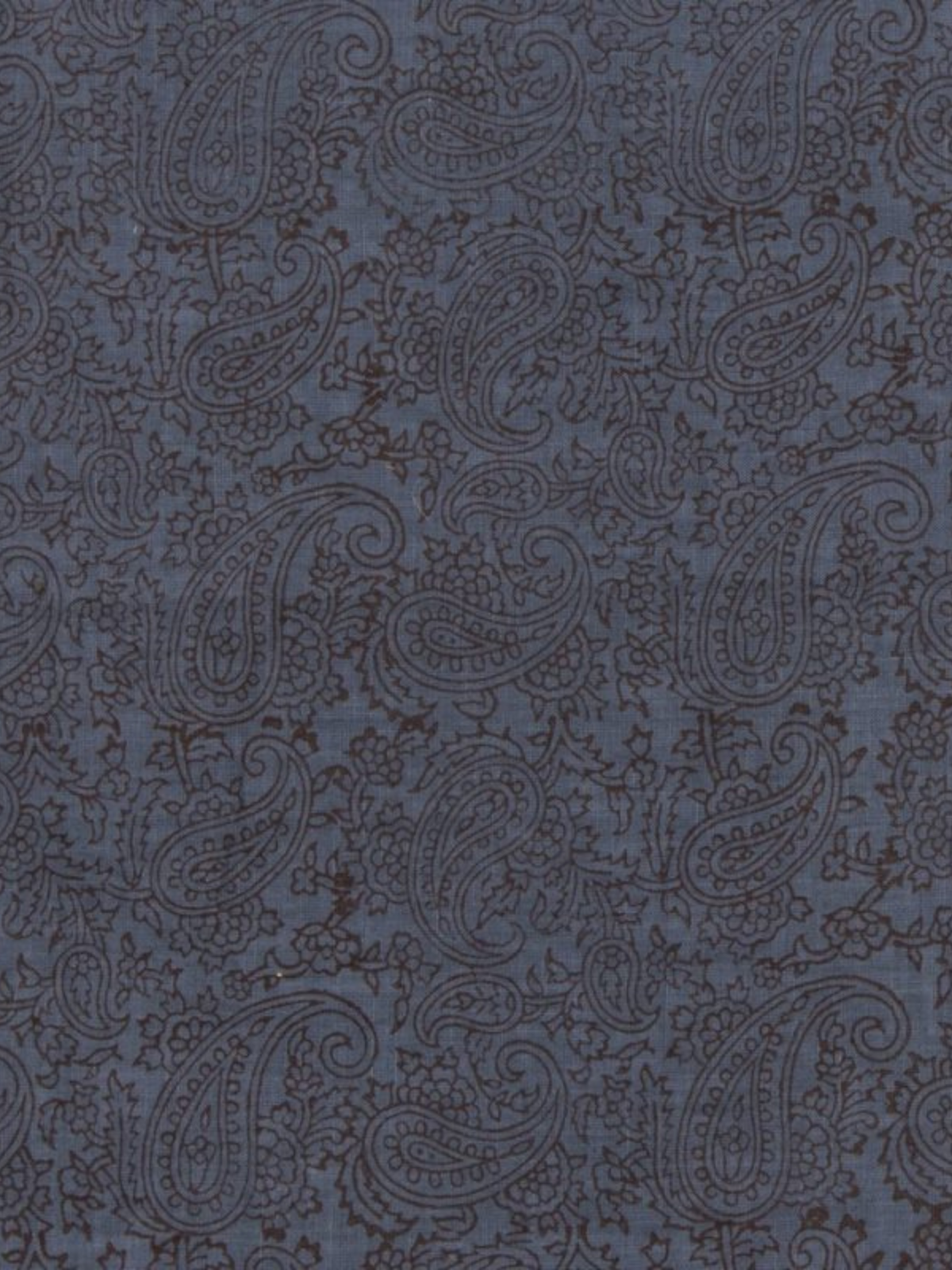 Aman Paisley Slate & Cinnamon