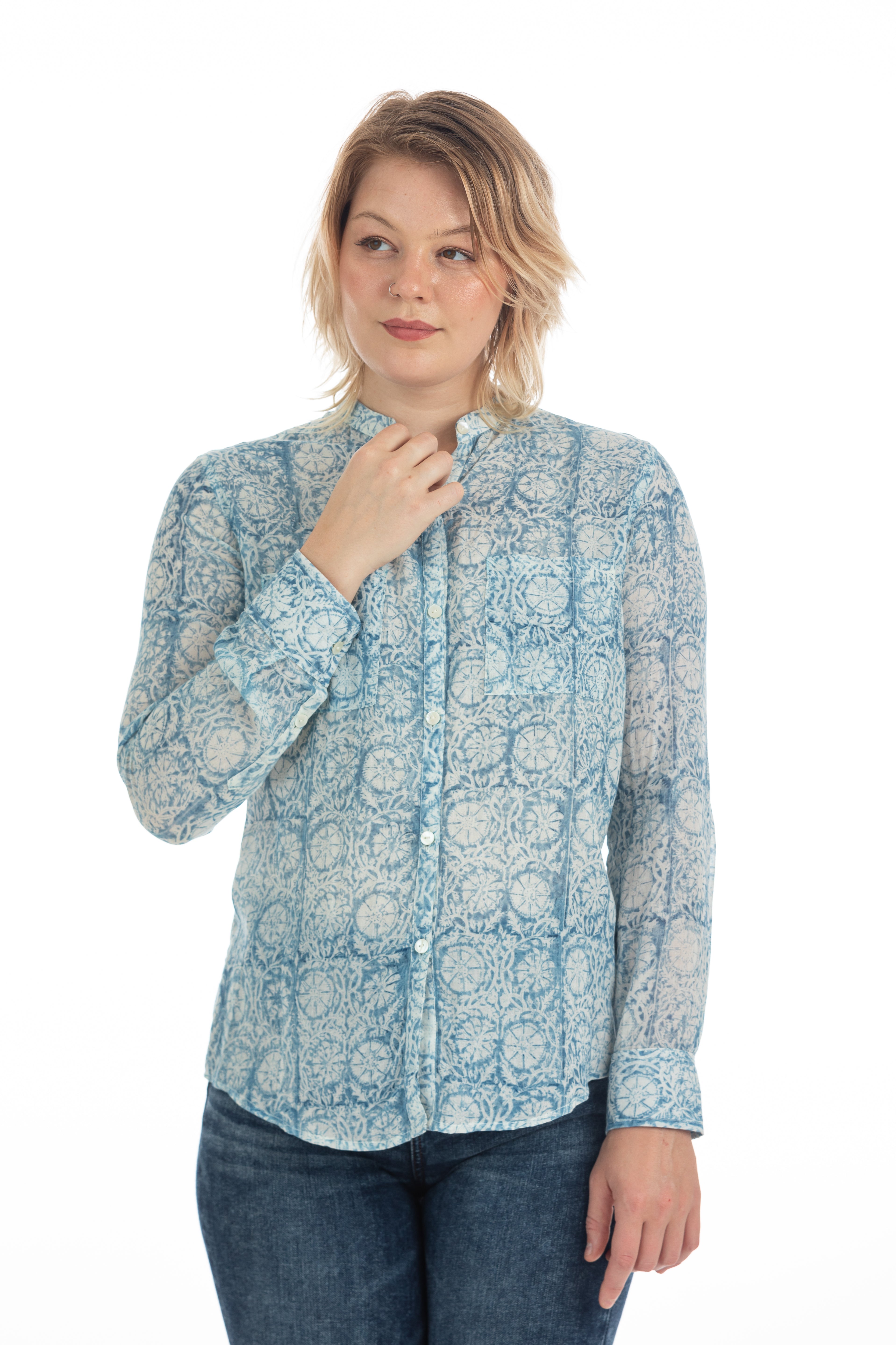 Shanti Blouse Indigo
