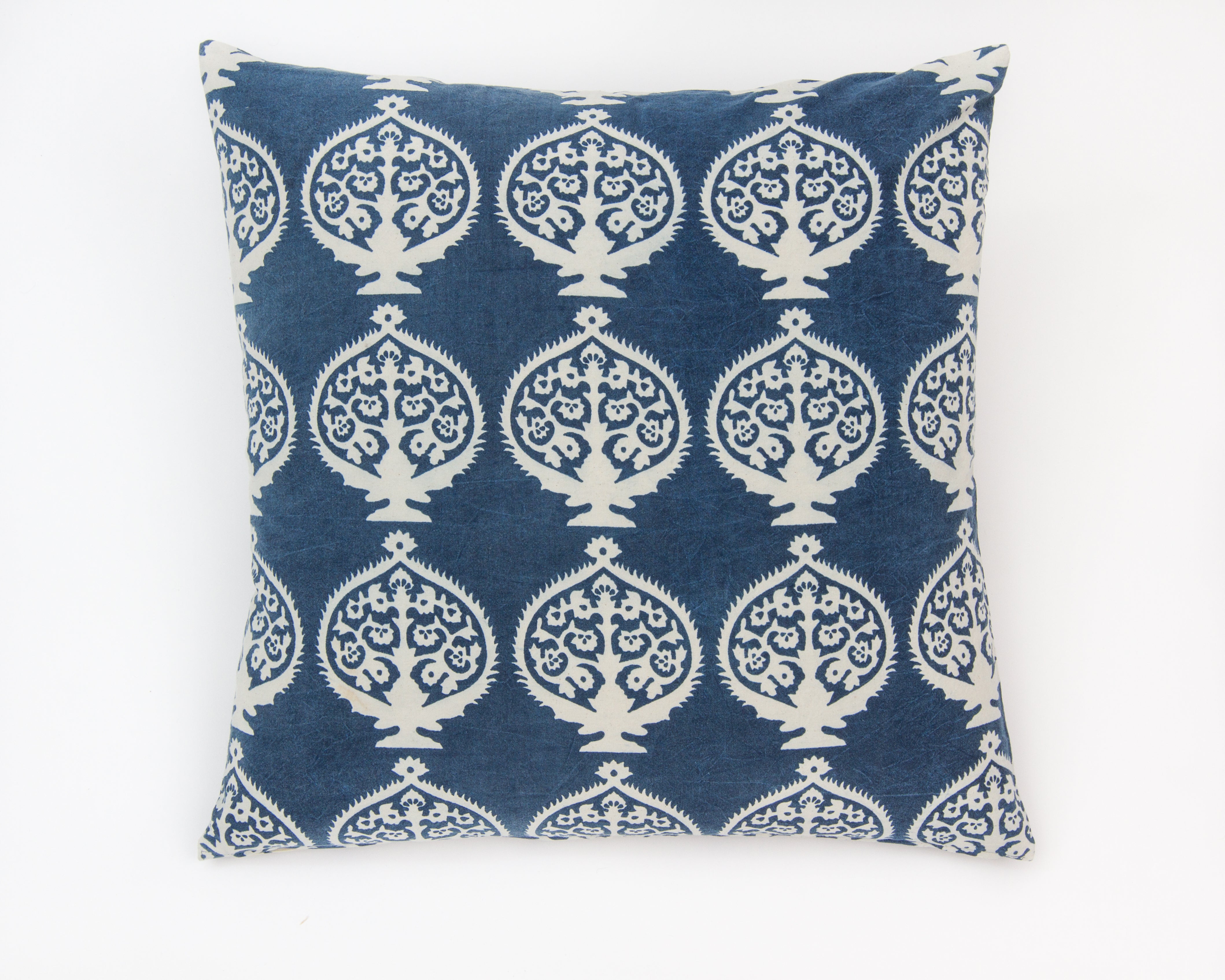 Indigo Bukhara Decorative Pillow