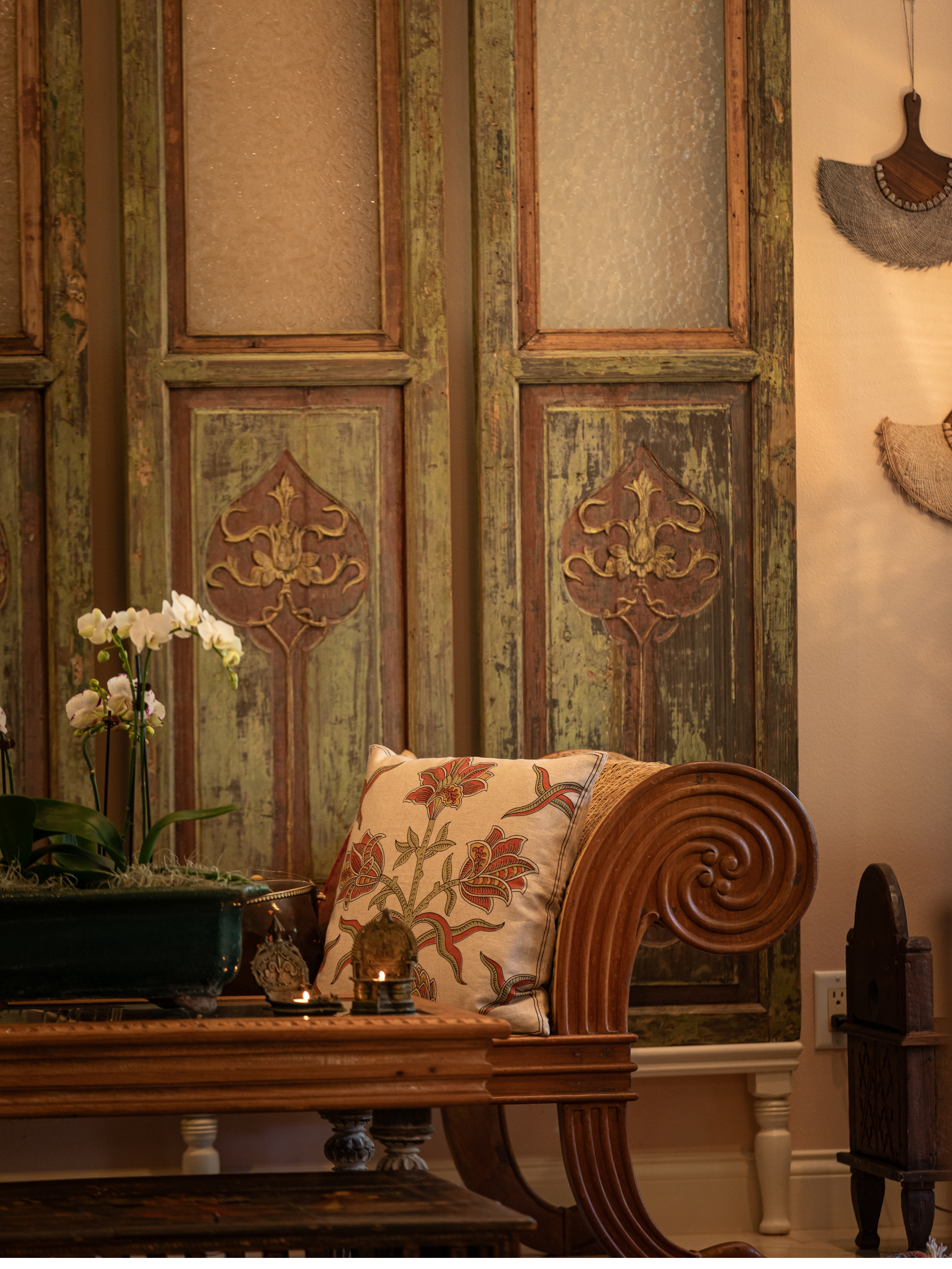 Turkish Tulip Silk Pillow Cover