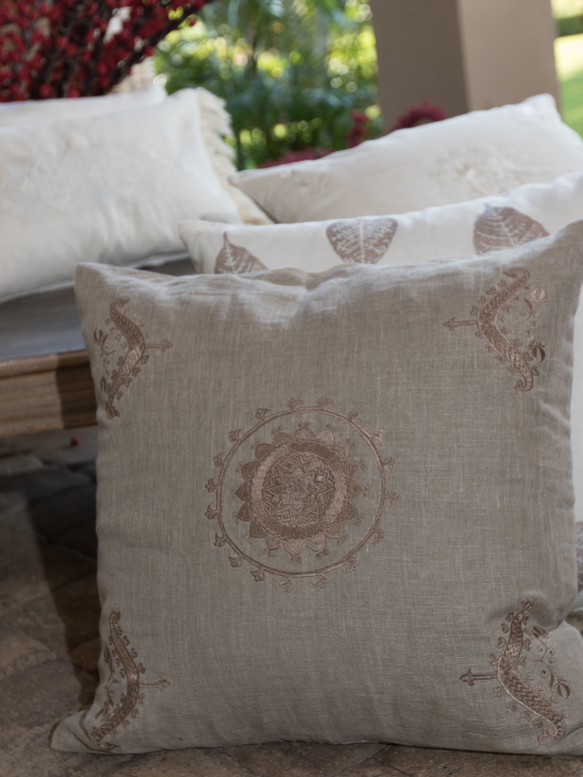 Central Asia Natural Decorative Pillow