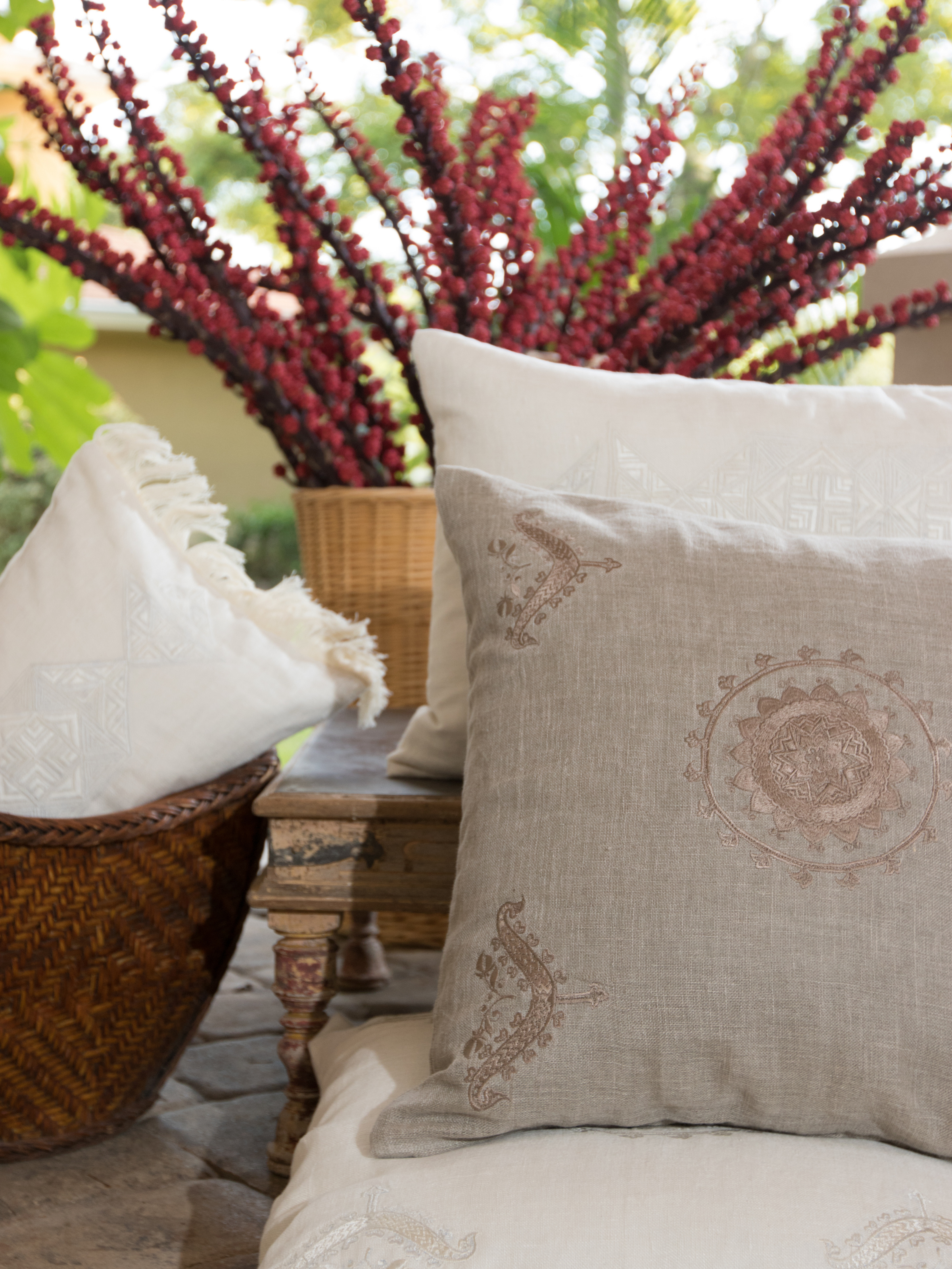 Central Asia Natural Decorative Pillow