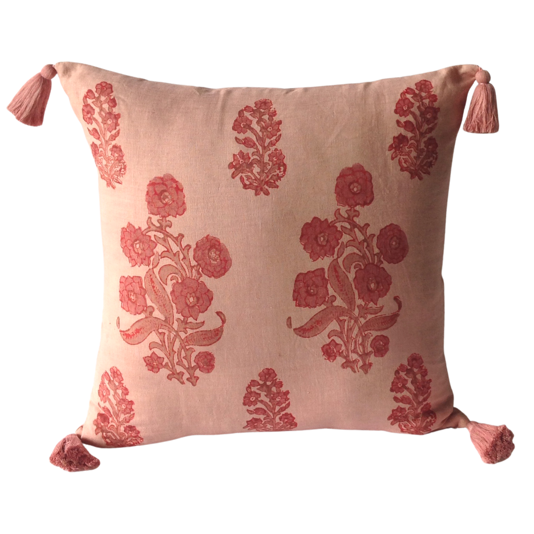English Garden Decorative Pillow Cover