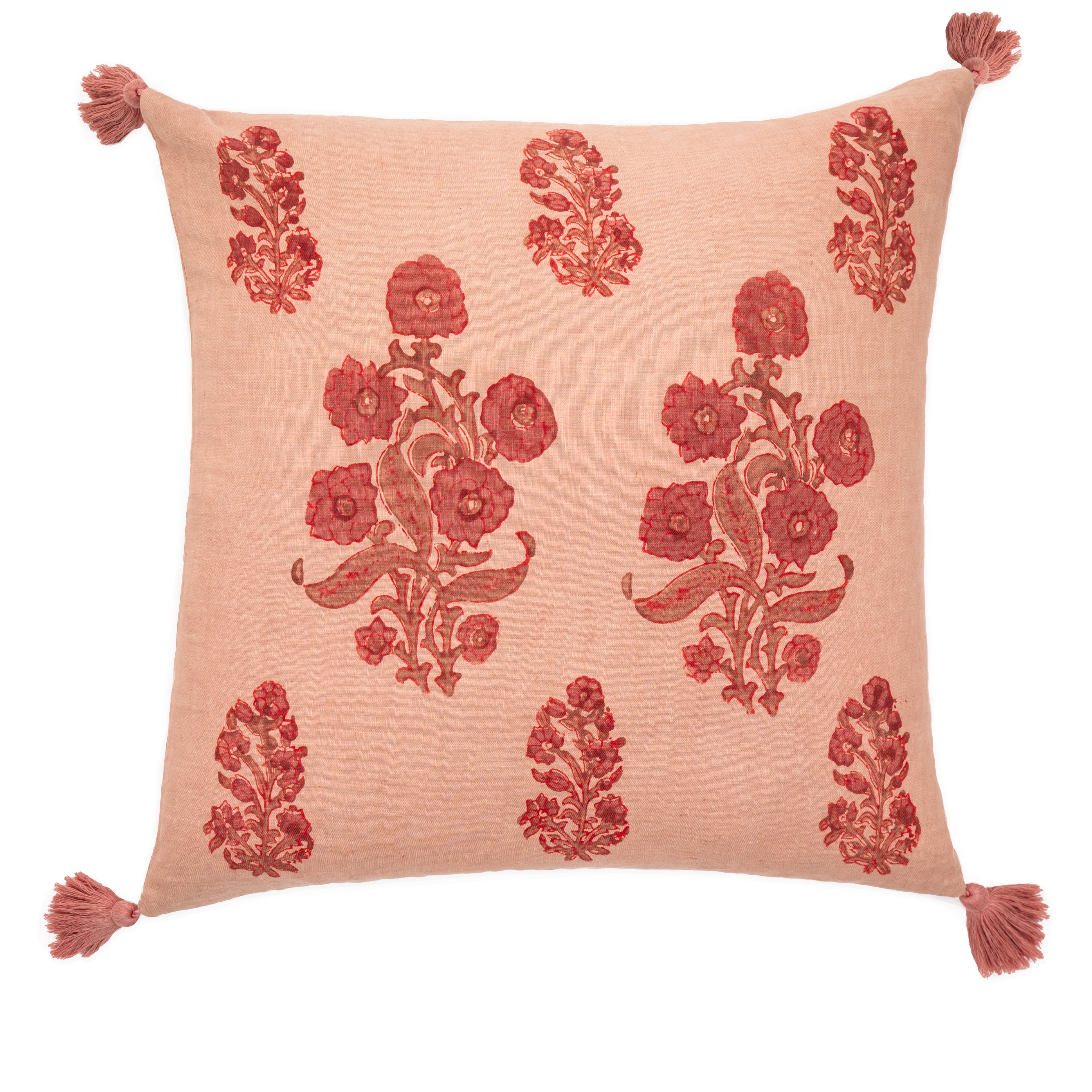 English Garden Decorative Pillow Cover