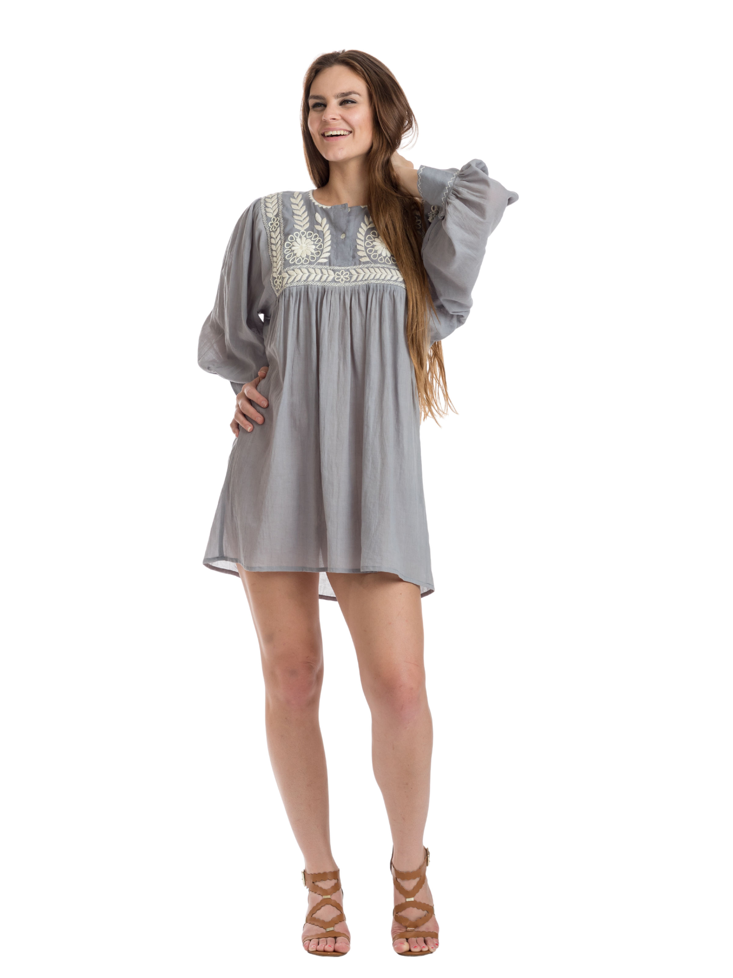 Freida Tunic Grey