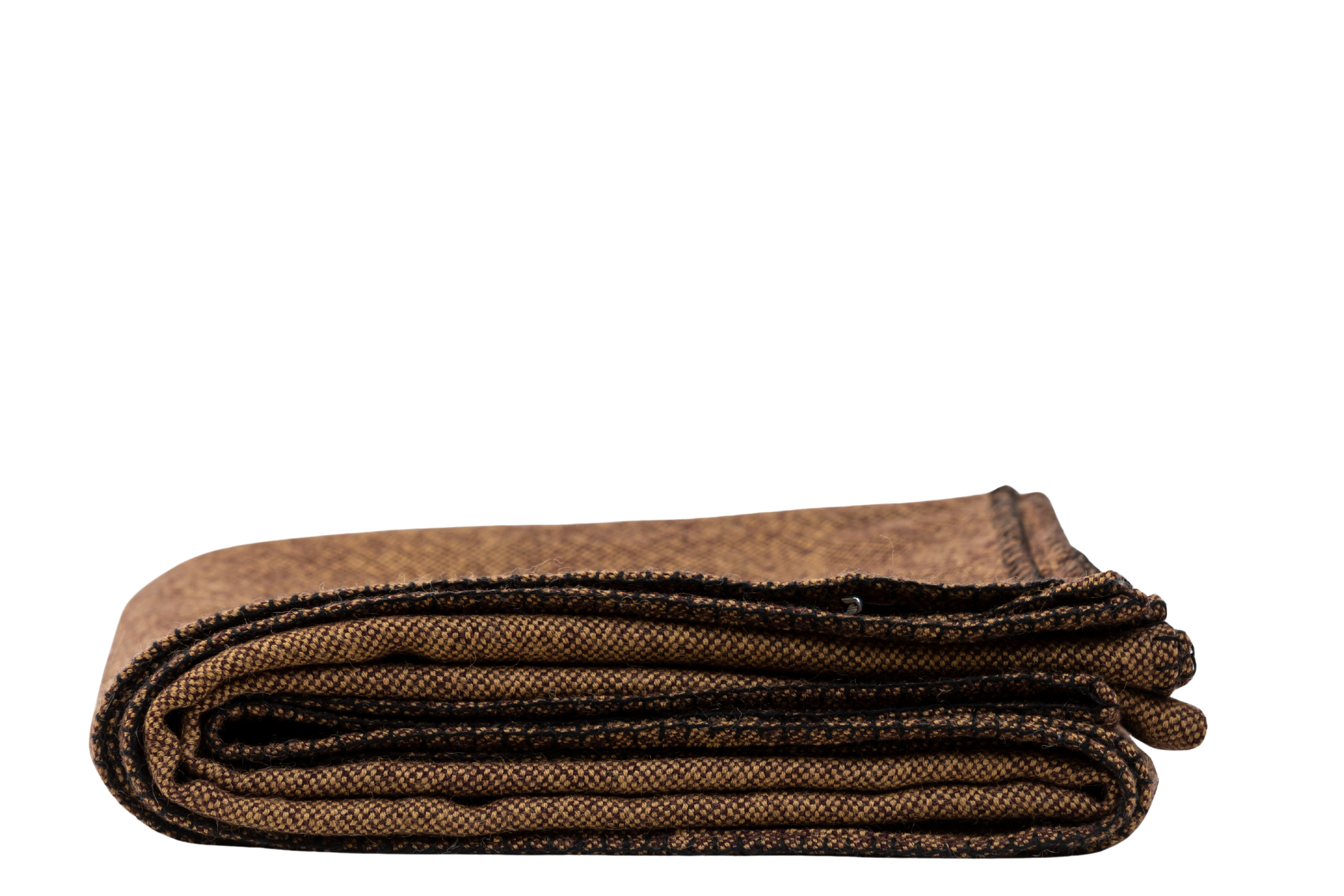 Highlands Cacao Sandstone Wool Throw