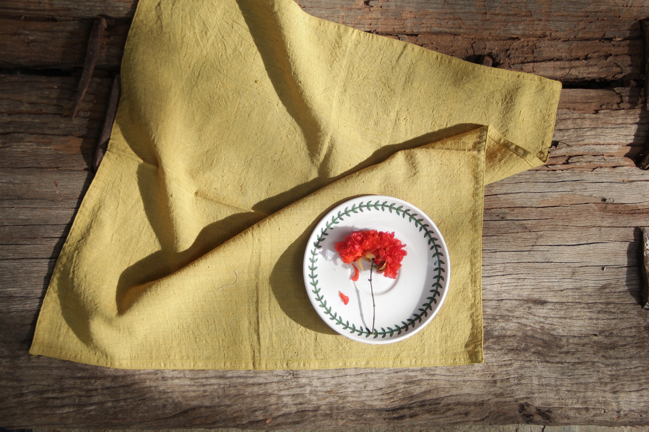 Ocher Khadi Napkins