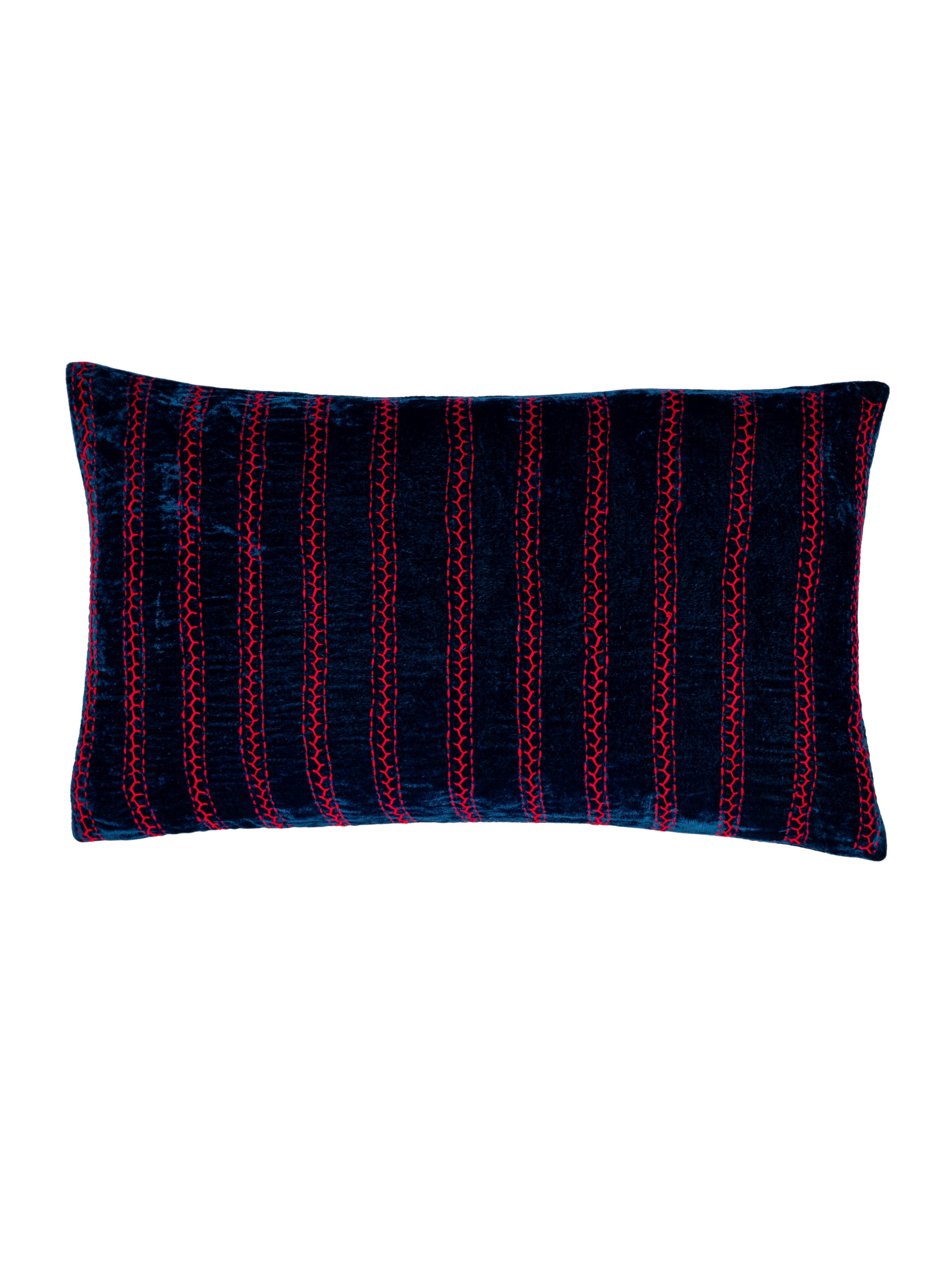 Lakhir Velvet Petit Lumbar Pillow Cover