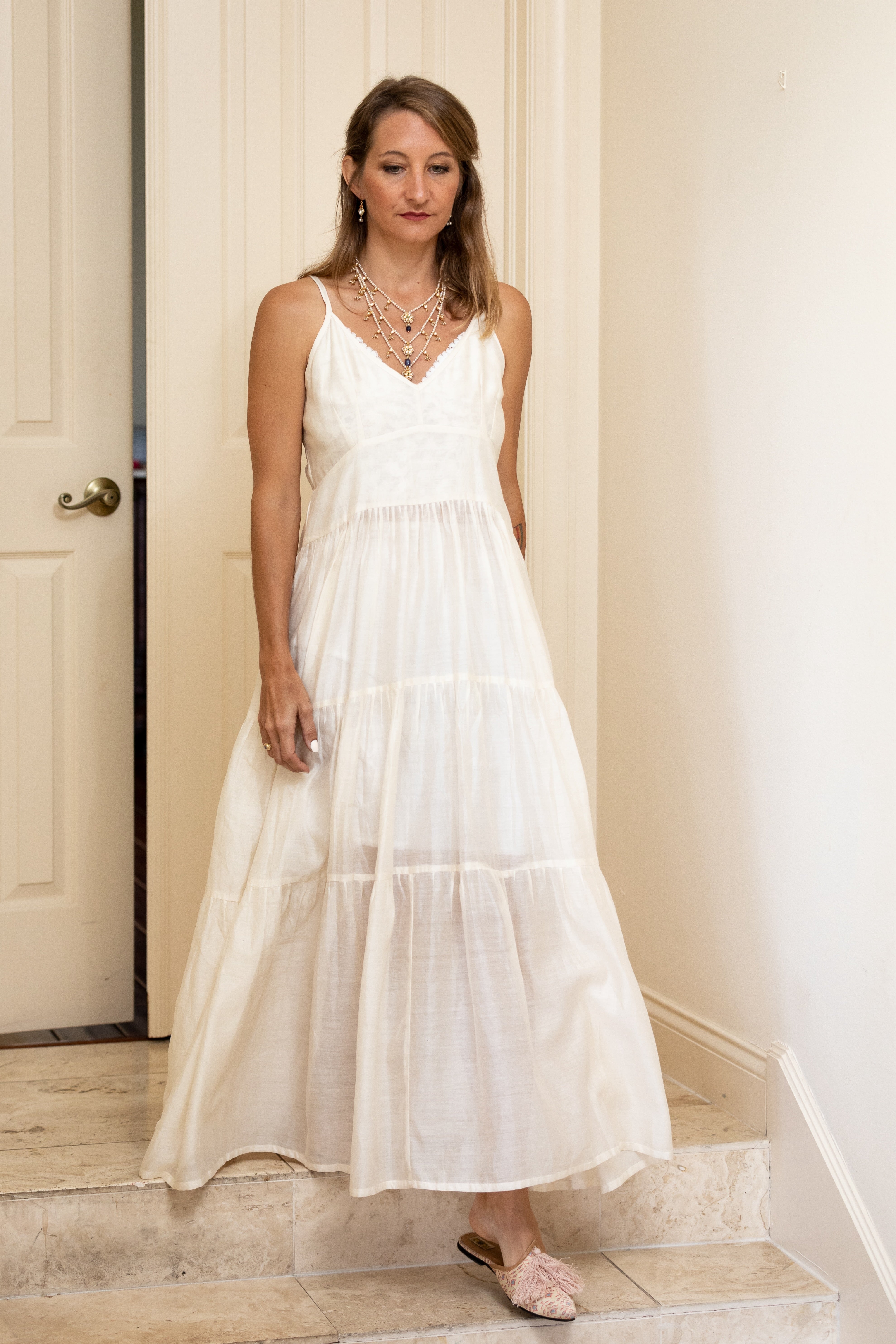 Camilla Shell Long Summer Dress
