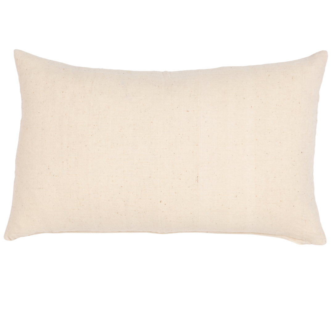 Nakra Embroidered Lumbar Pillow Cover
