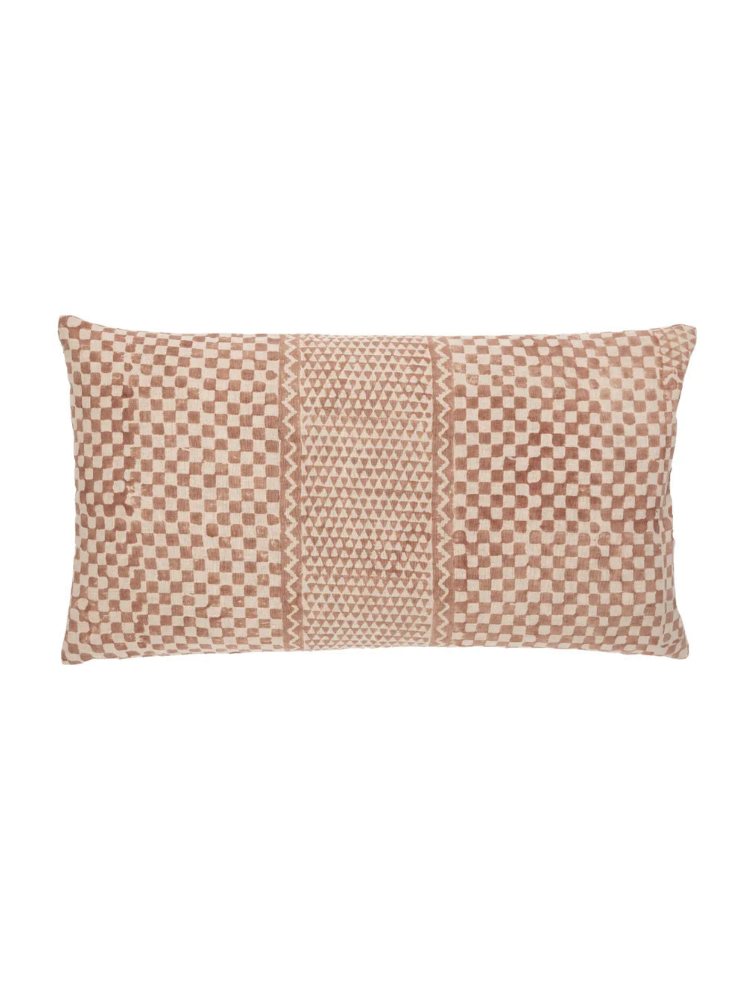 Samburu Clay Lumbar Pillow Cover