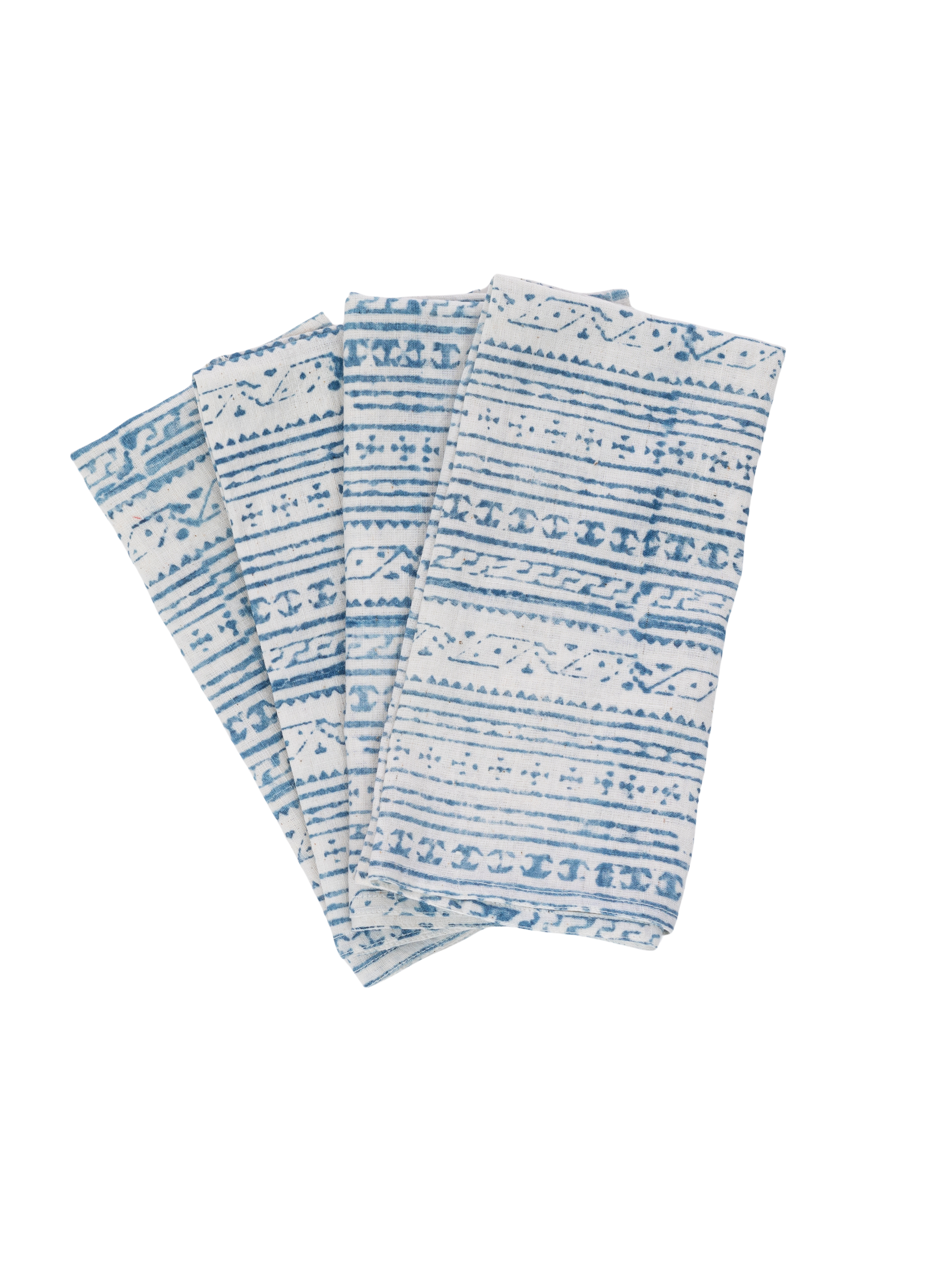 Thai Cornflower Blue Napkin Set