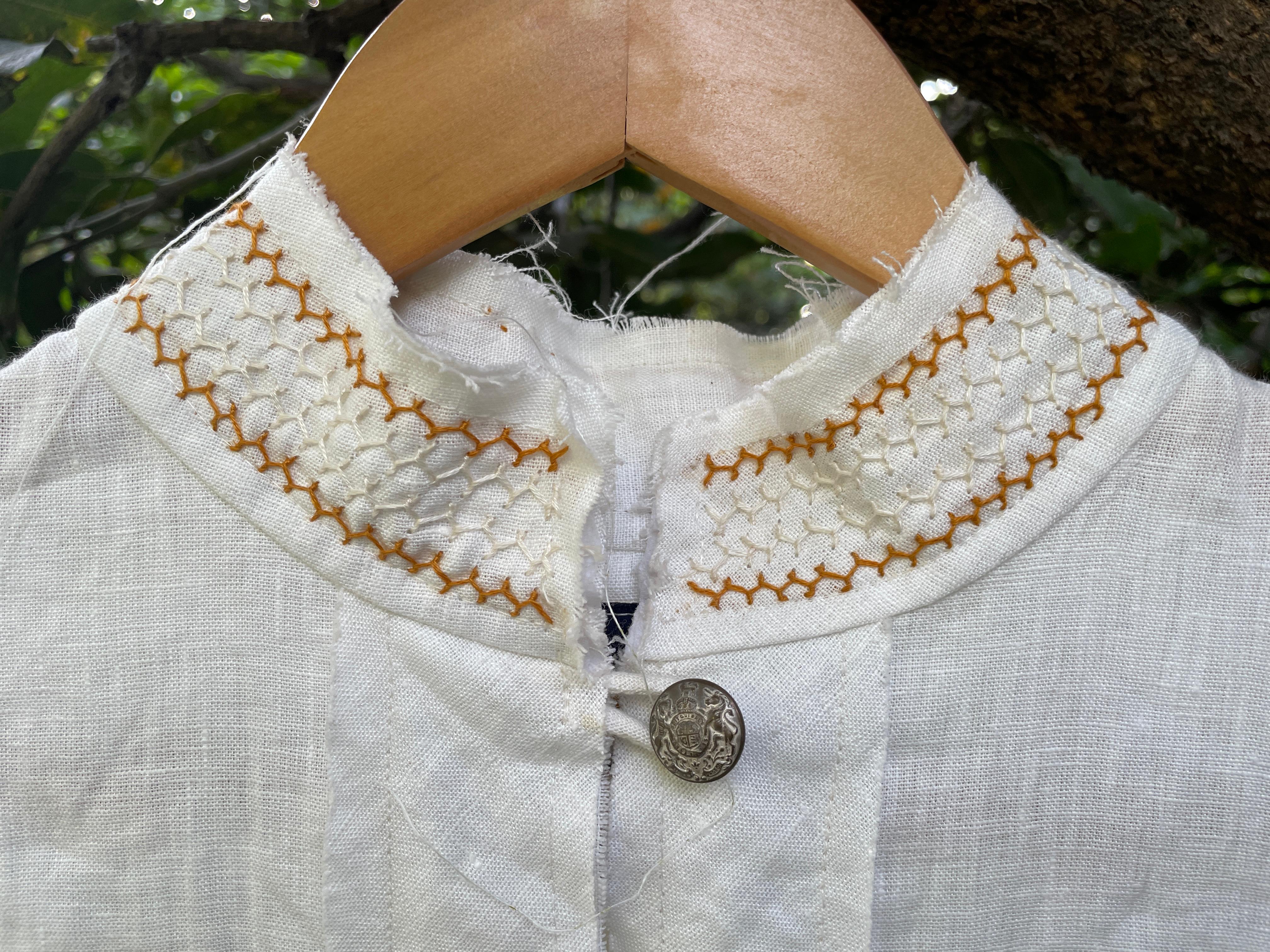 Urban Jacket Shell Ochre Embroidery
