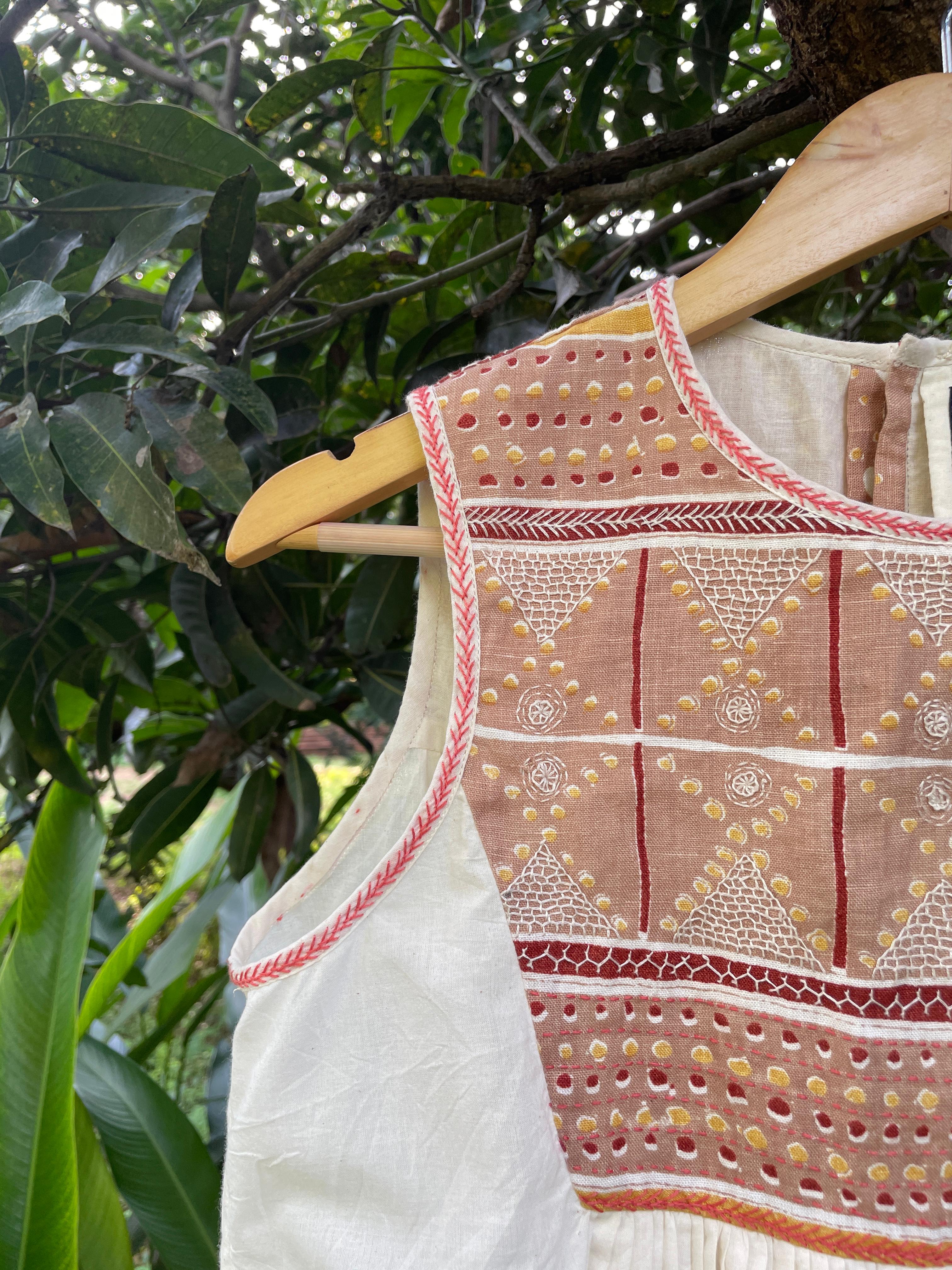 Short Yoshiko Utopia Clay with Embroidery