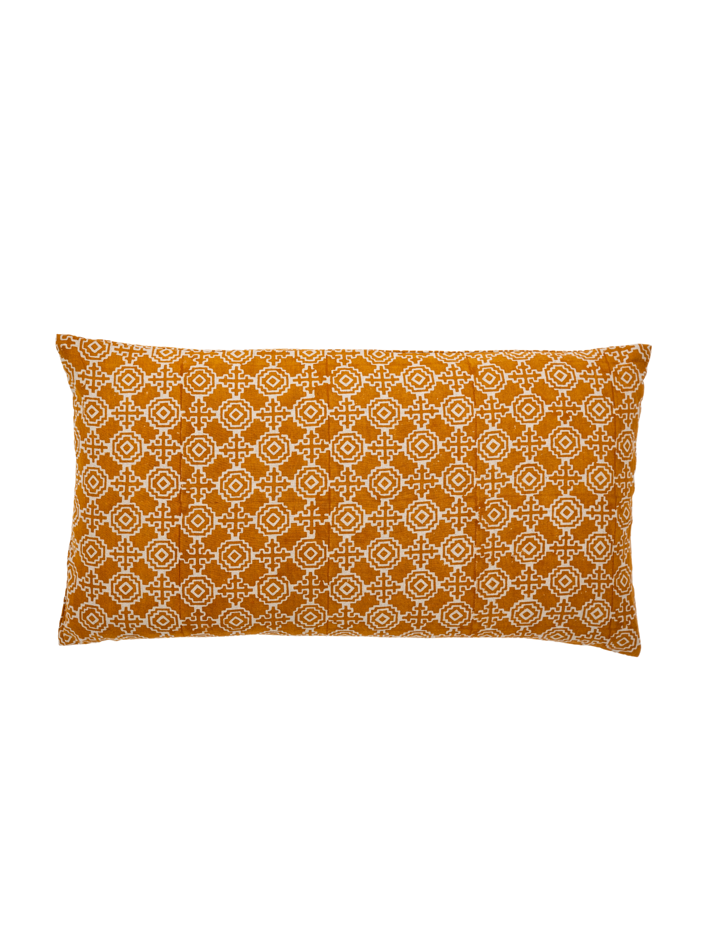 Yuma Ochre Lumbar Pillow Cover