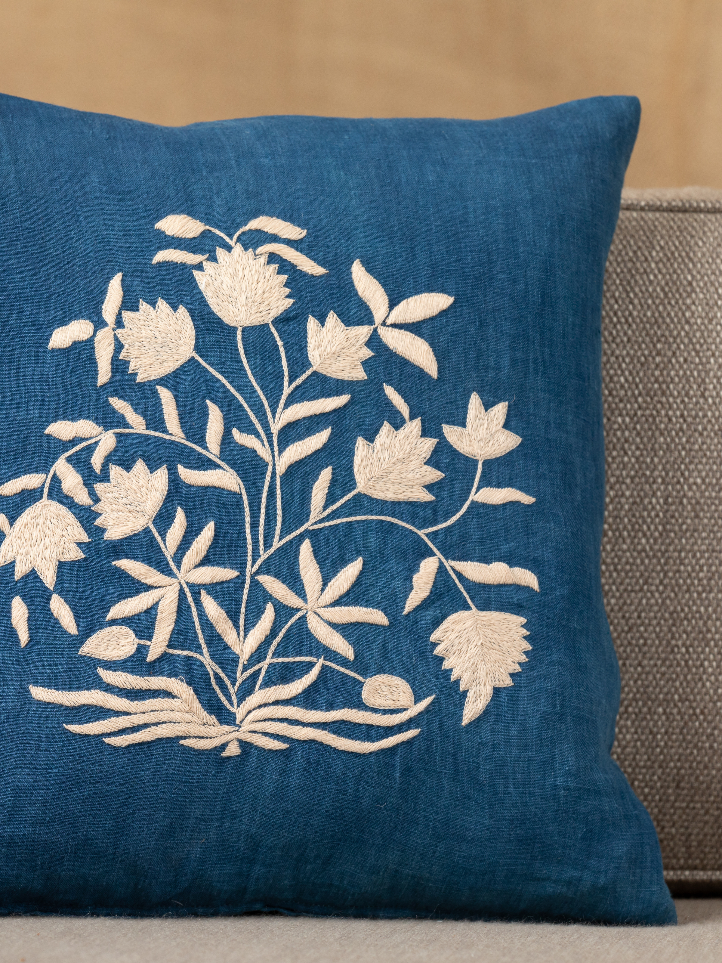 Esme Indigo Decorative Pillow Cover