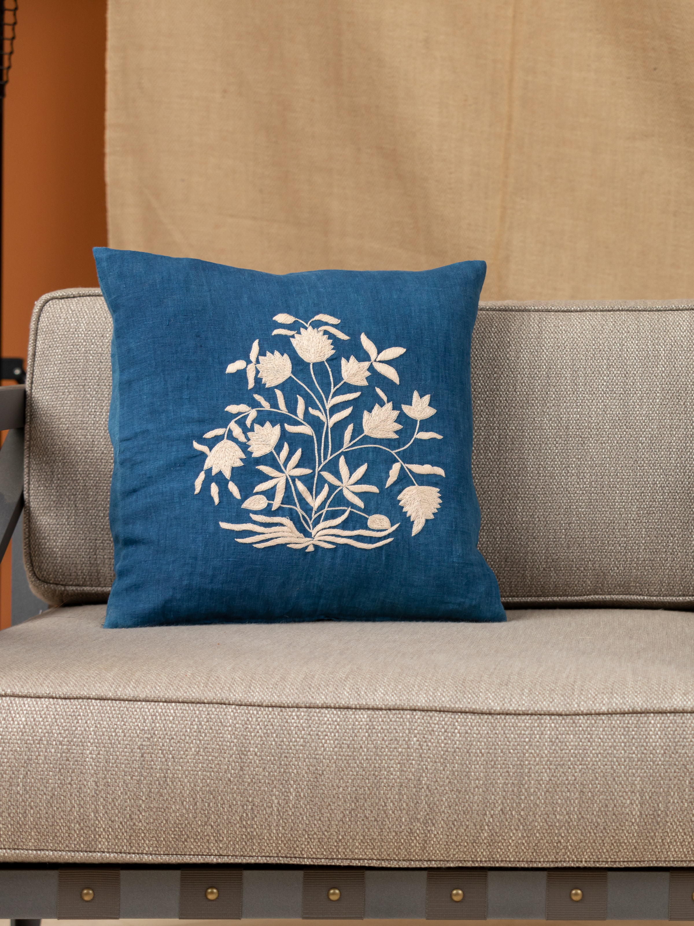 Esme Indigo Decorative Pillow Cover