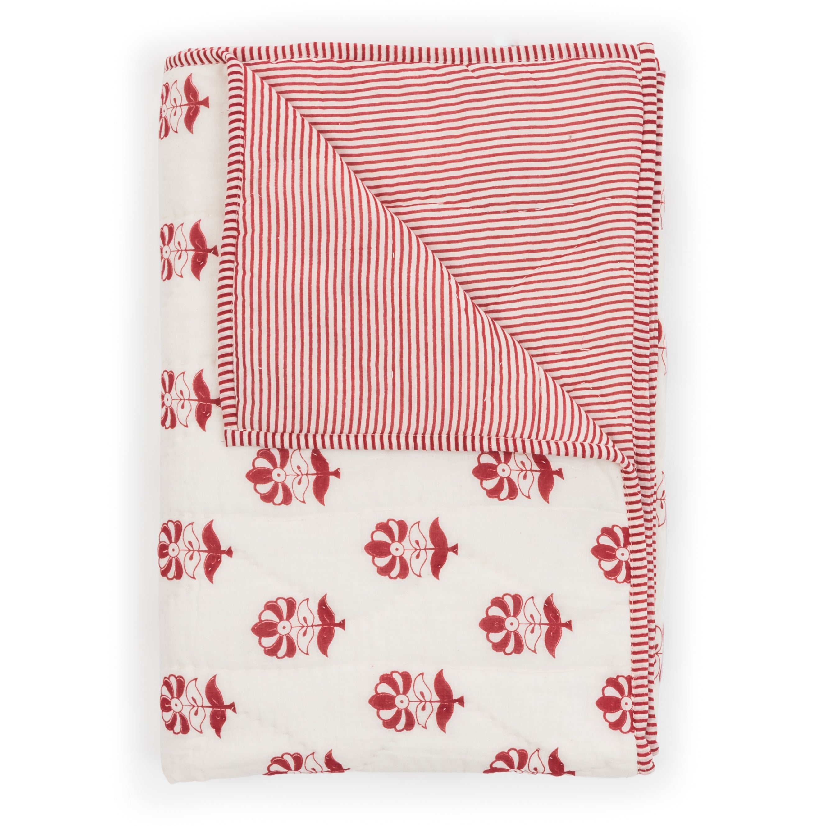 Primrose Red Baby Quilt