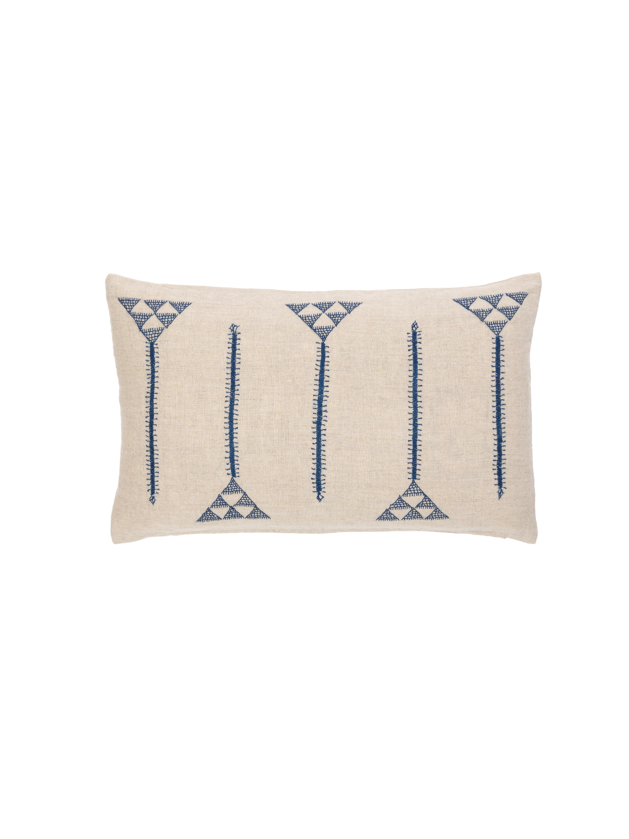 Anguri Lines Indigo Decorative Pillow Cover