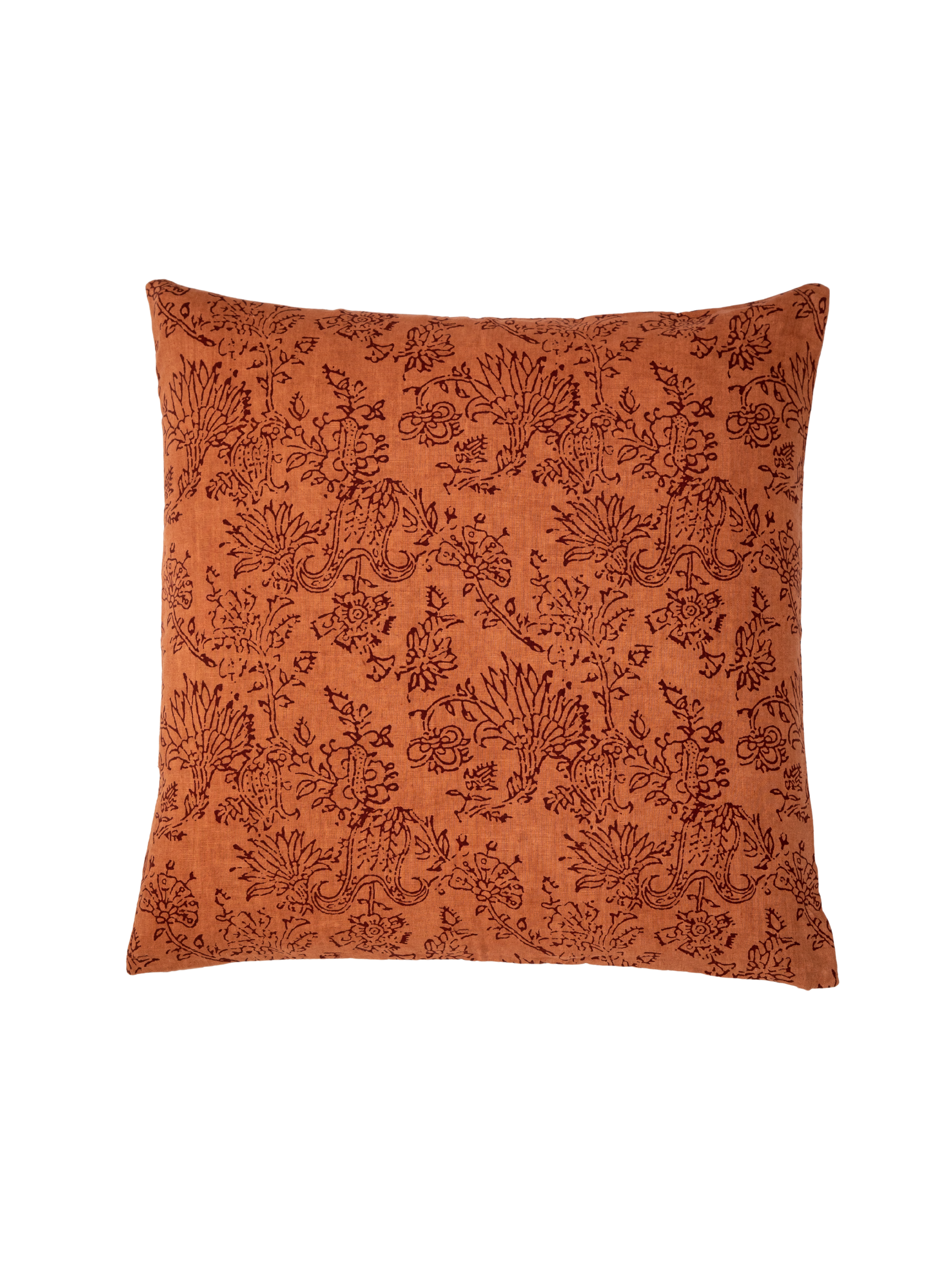 Anjali Cinnamon/Clay Decorative Pillow Cover