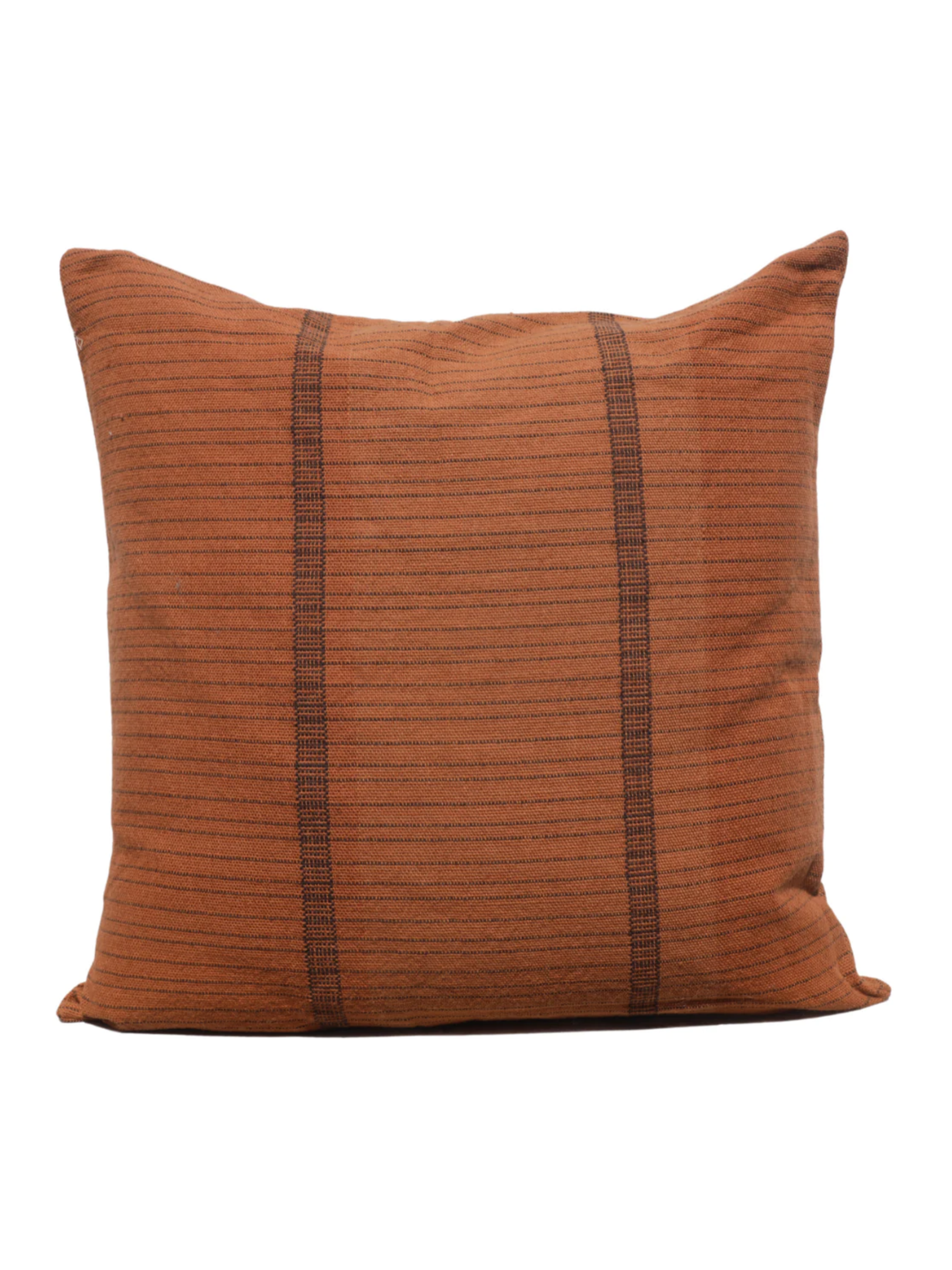 BK Cinnamon / Espresso Handwoven Pillow Cover