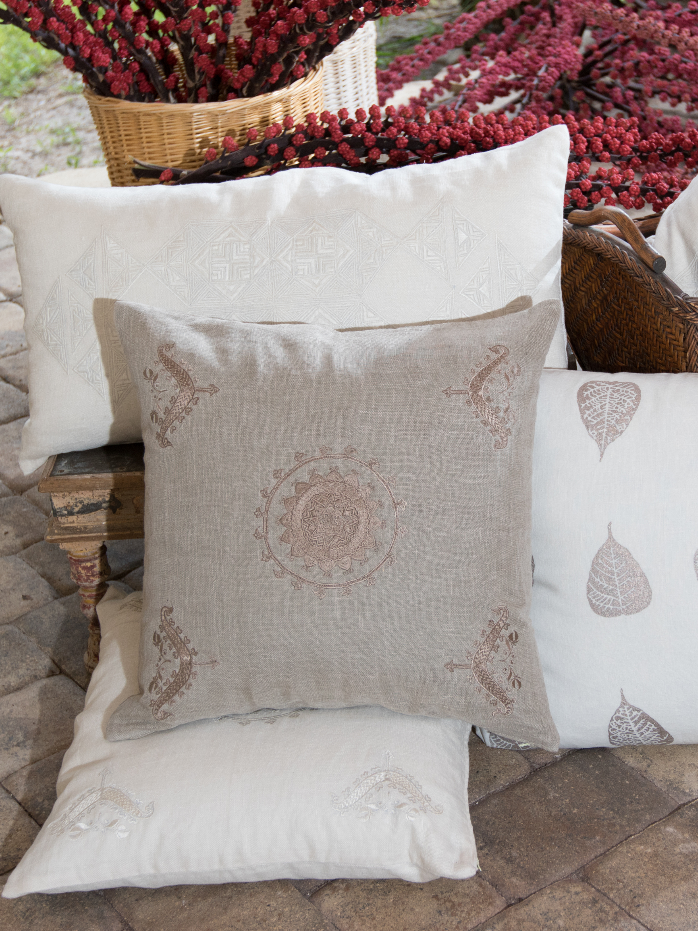Central Asia Natural Decorative Pillow