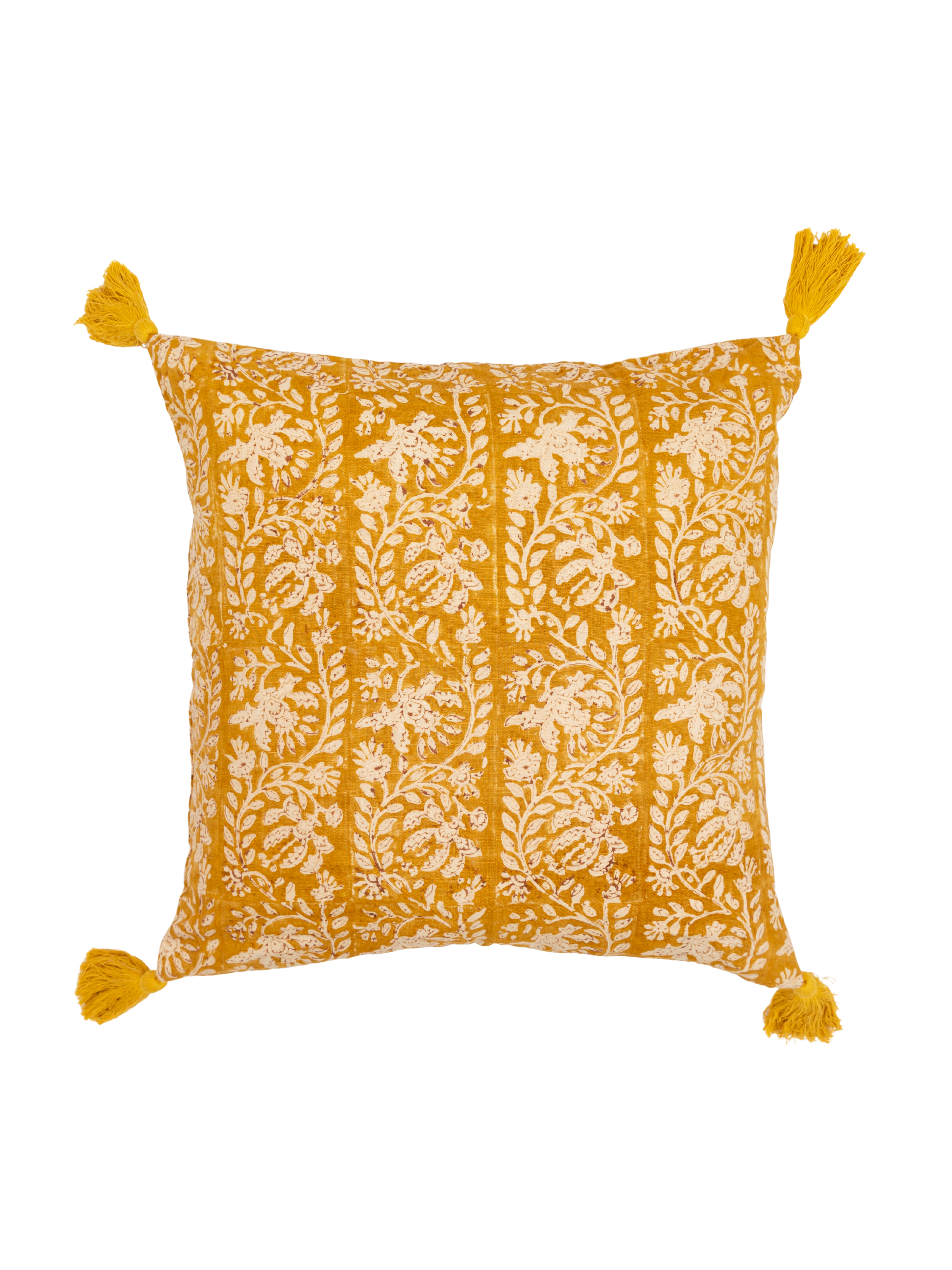 Cholla Ocher Decorative Pillow Cover