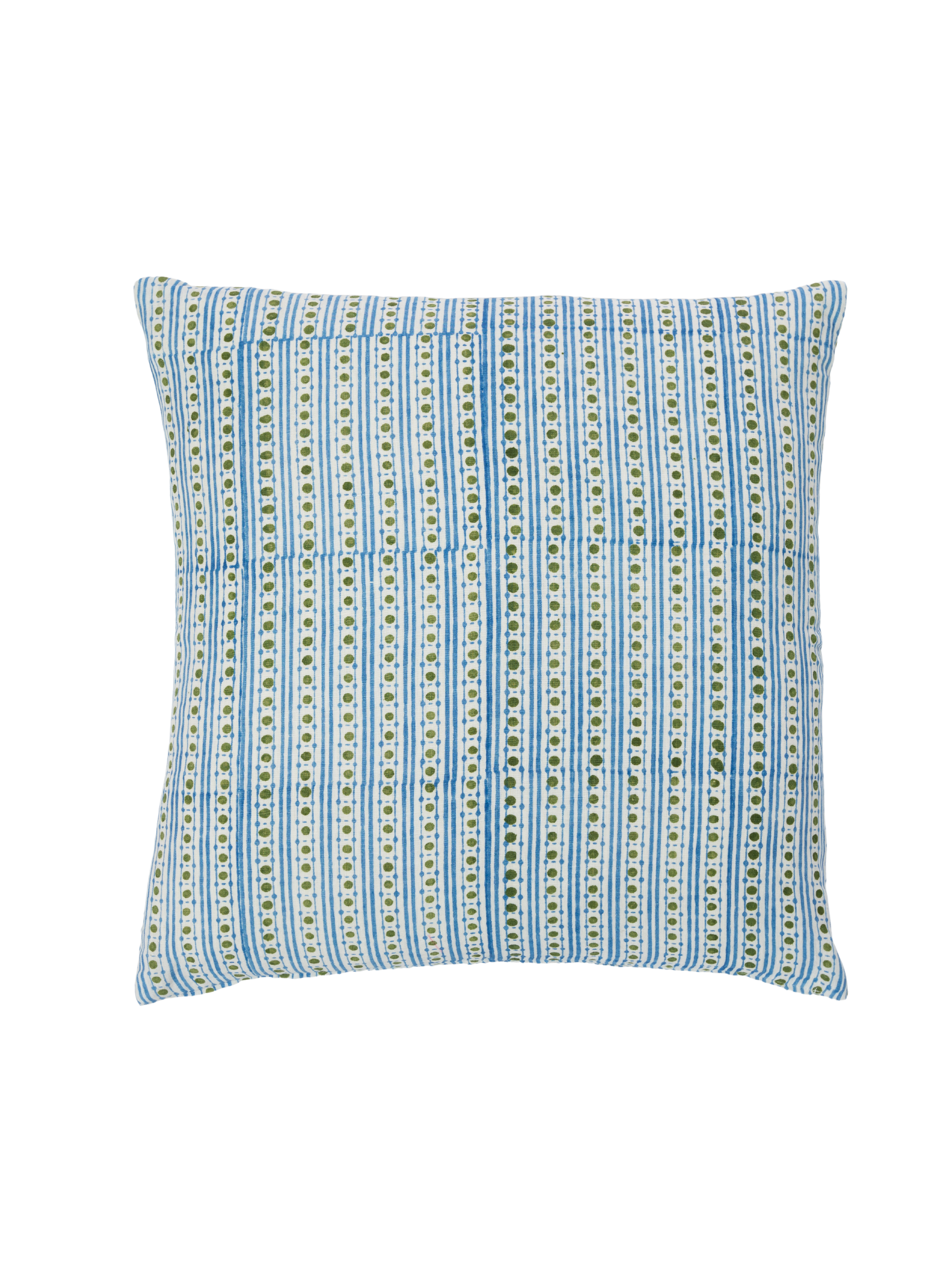 Dora Cornflower Blue/Green Decorative Pillow