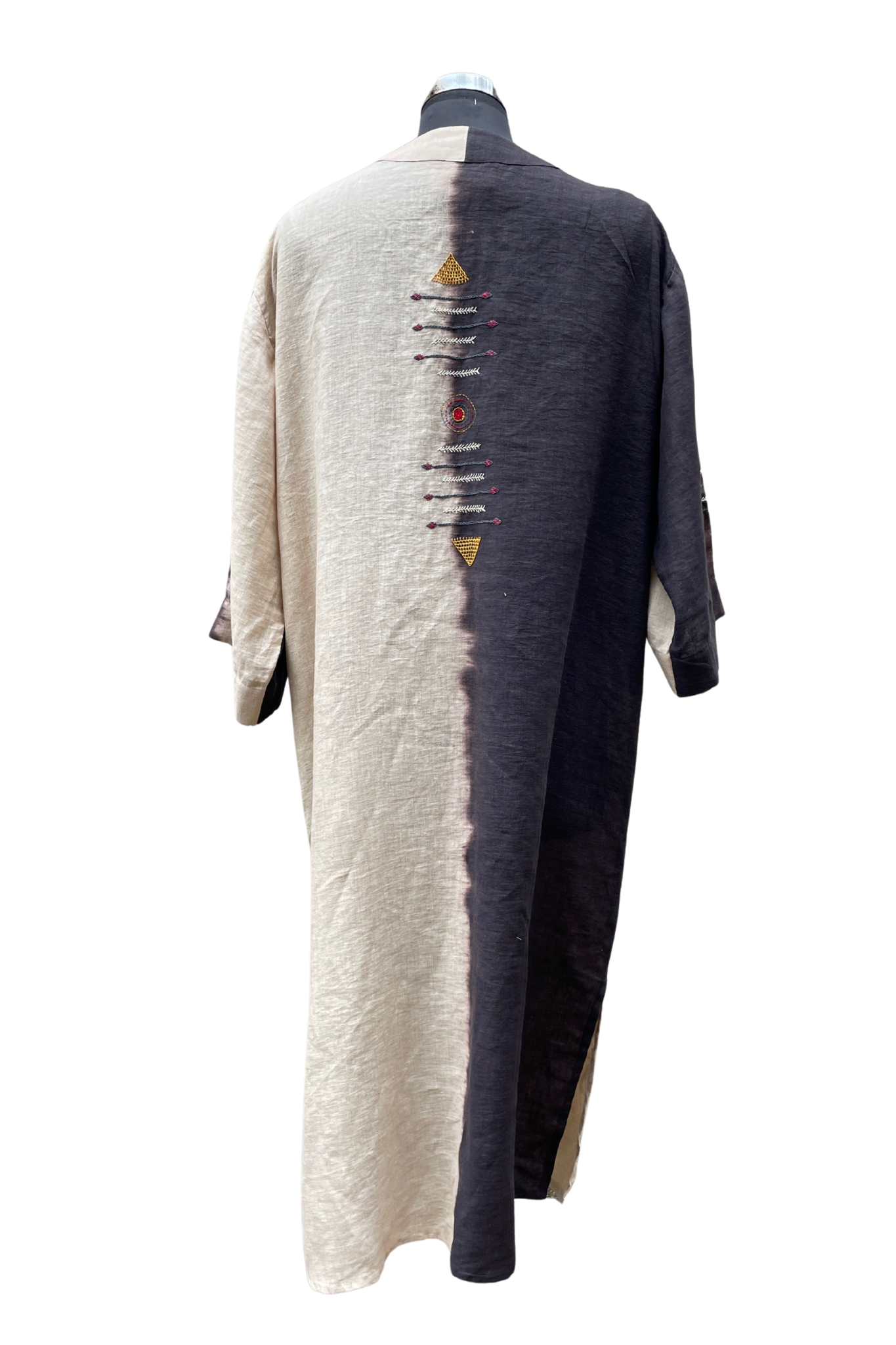 Luxor Charcoal Tea Stained Tie/Dye Jacket