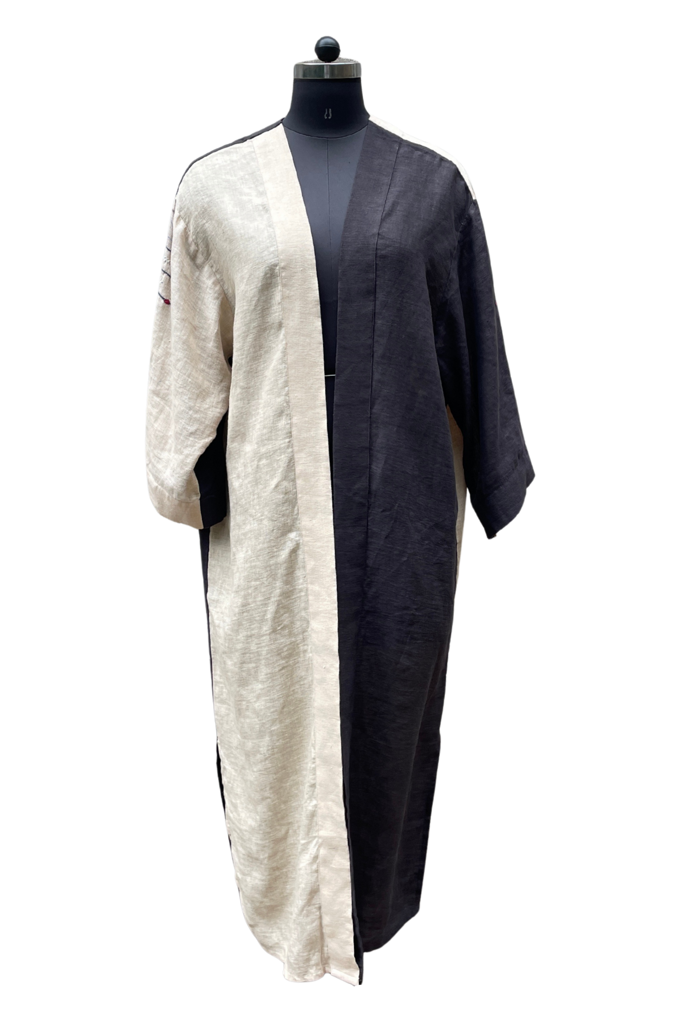 Luxor Charcoal Tea Stained Tie/Dye Jacket