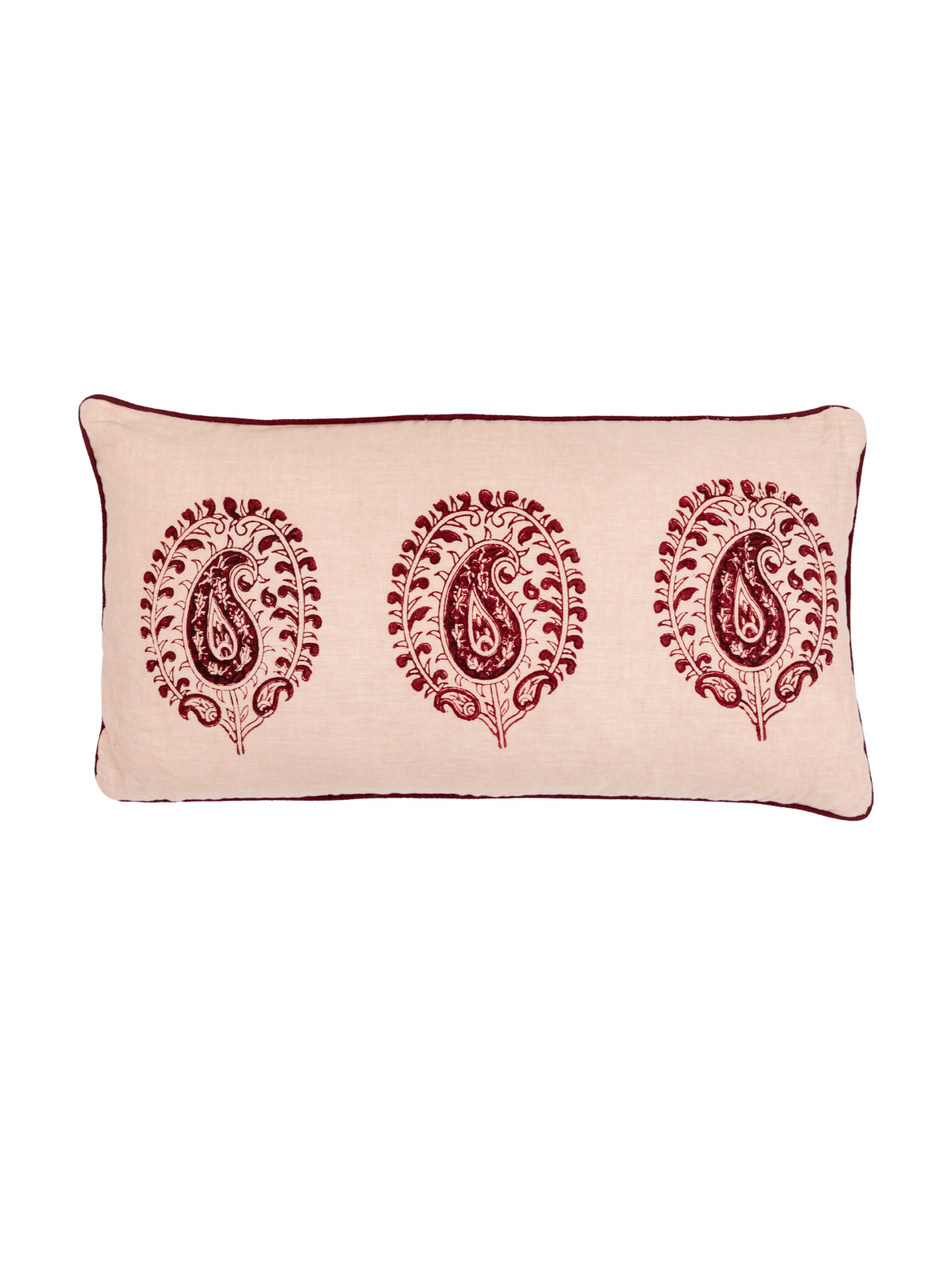 Mehr Plum Lumbar Pillow Cover