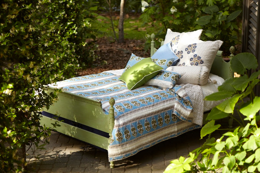 Sham Floral Lattice Euro