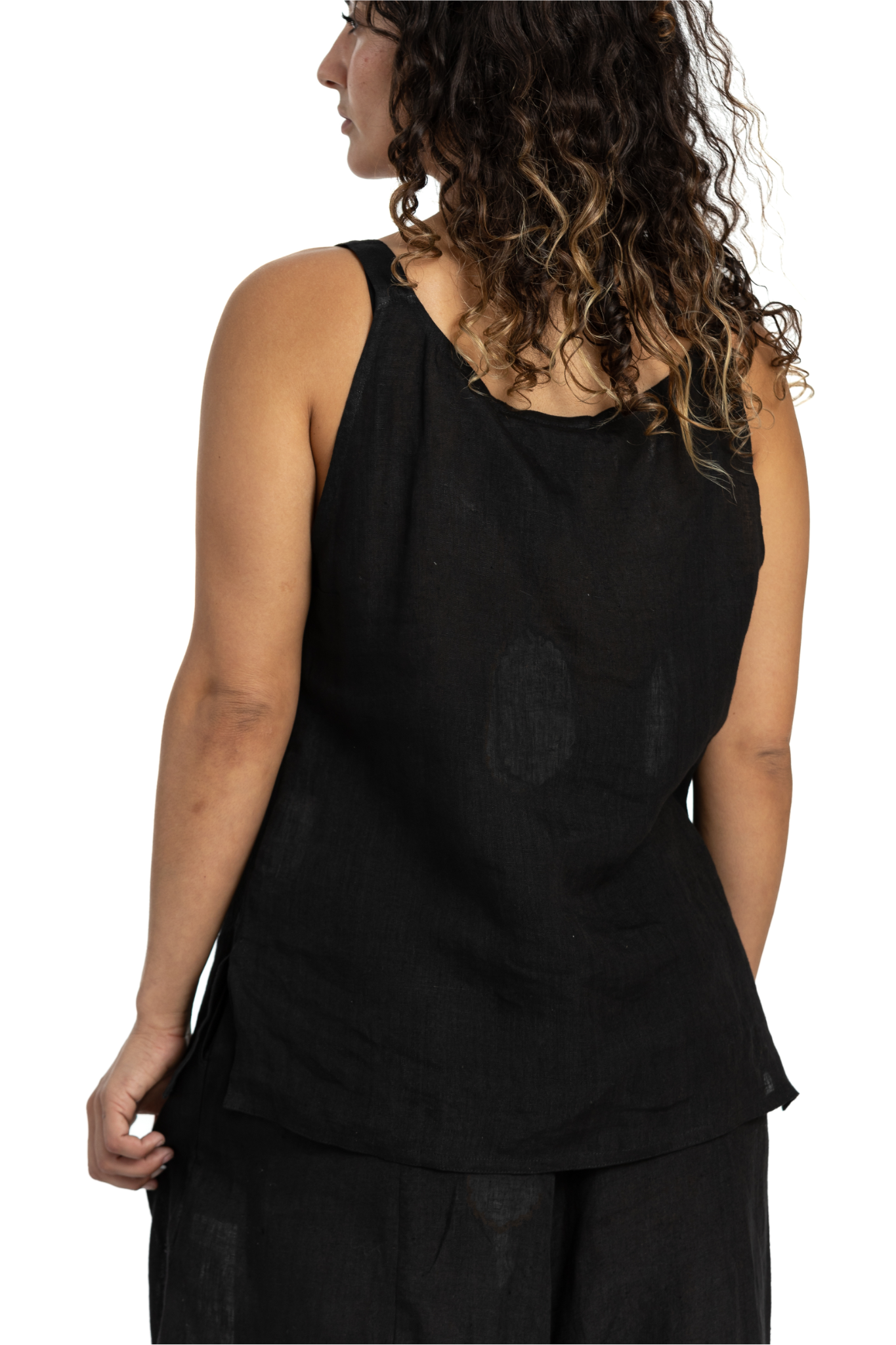 Pondicherry Charcoal Linen Set