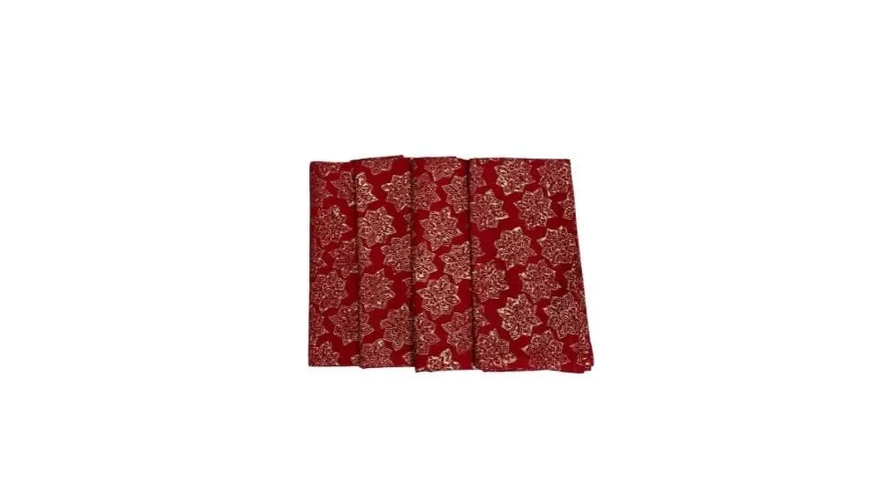 Red Petit Star Napkins Set