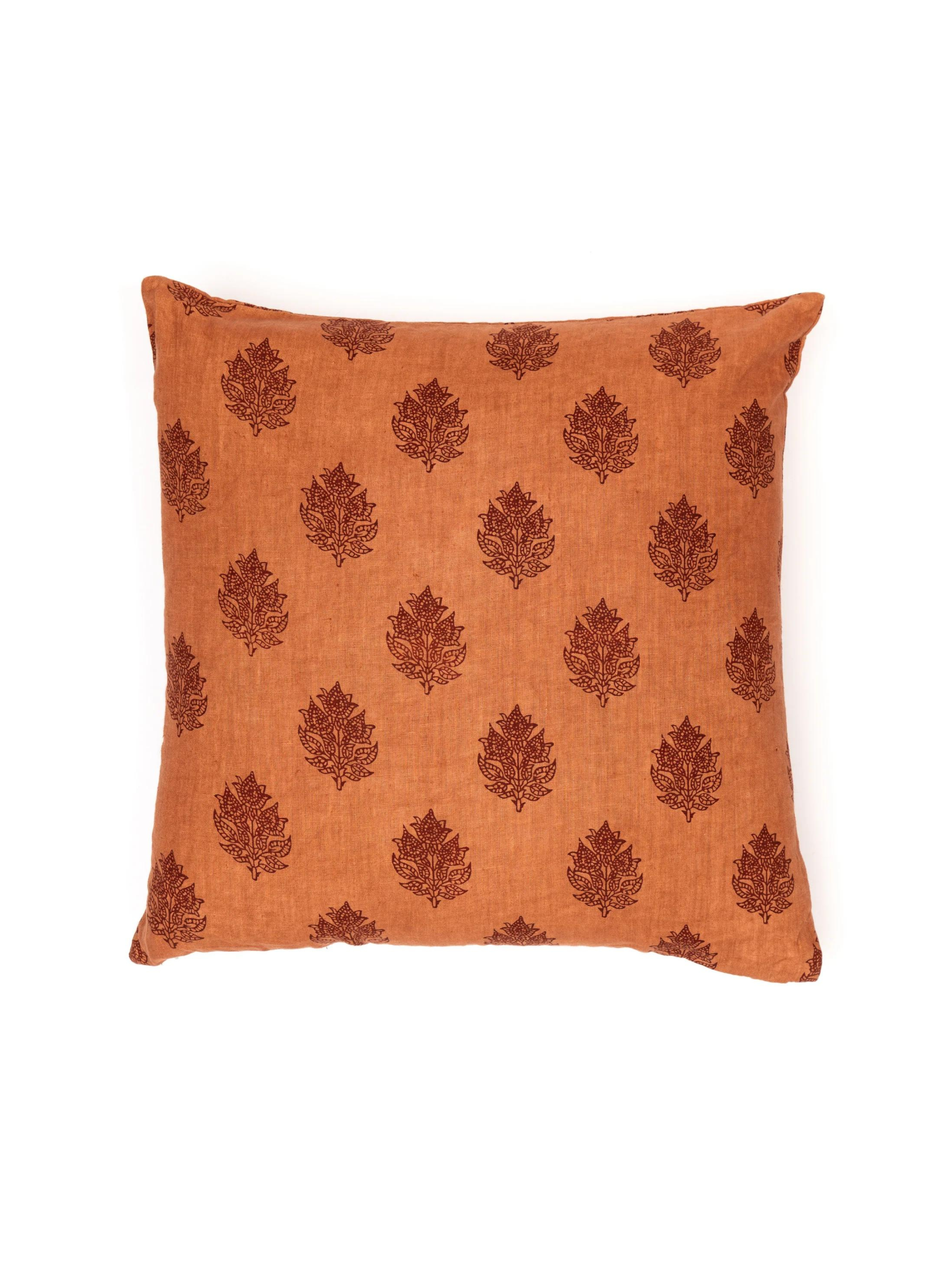 Rishi Cinnamon/Clay Decorative Pillow Cover