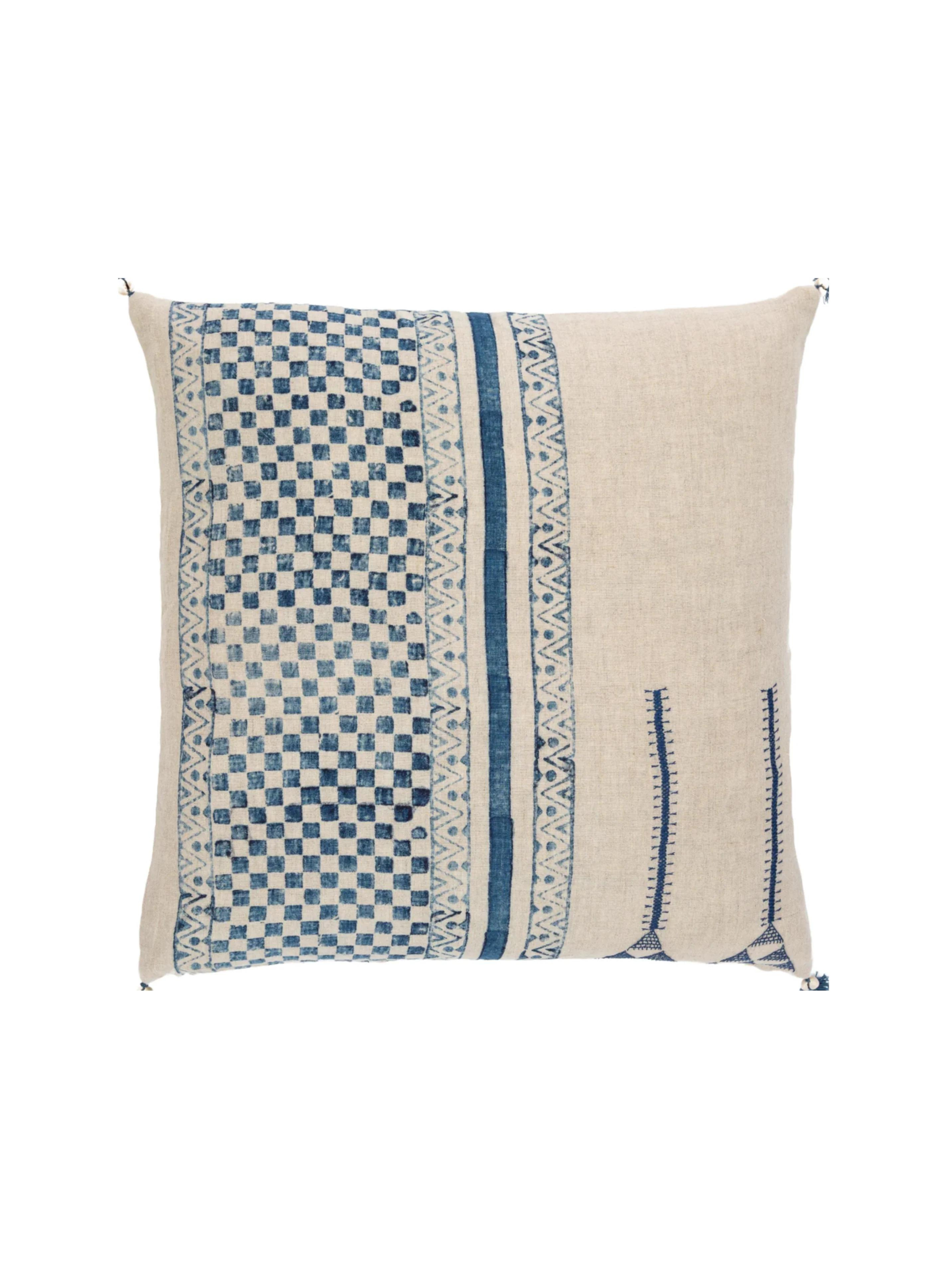 Samburu Indigo Decorative Pillow Cover
