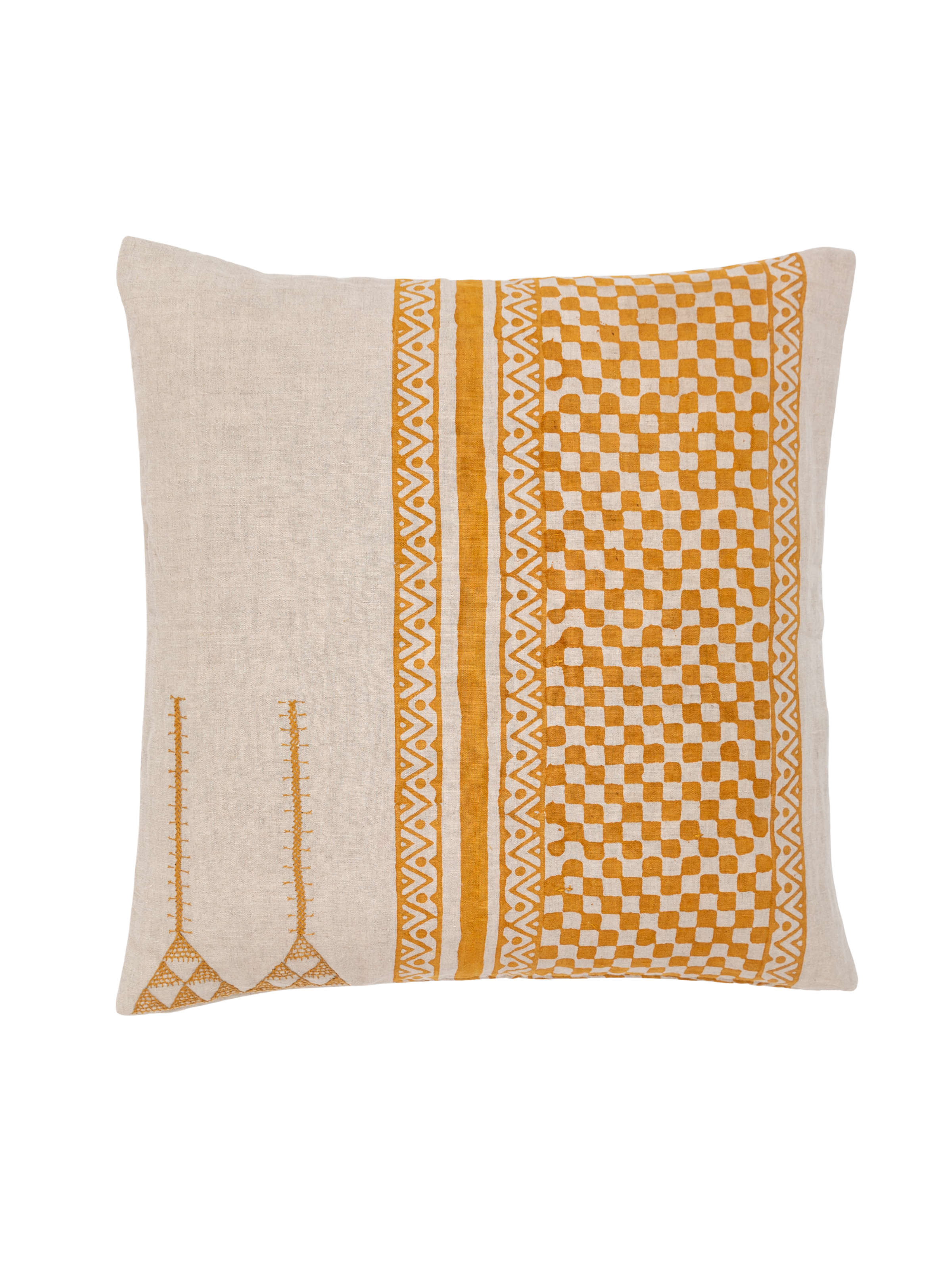 Samburu Ochre Decorative Pillow
