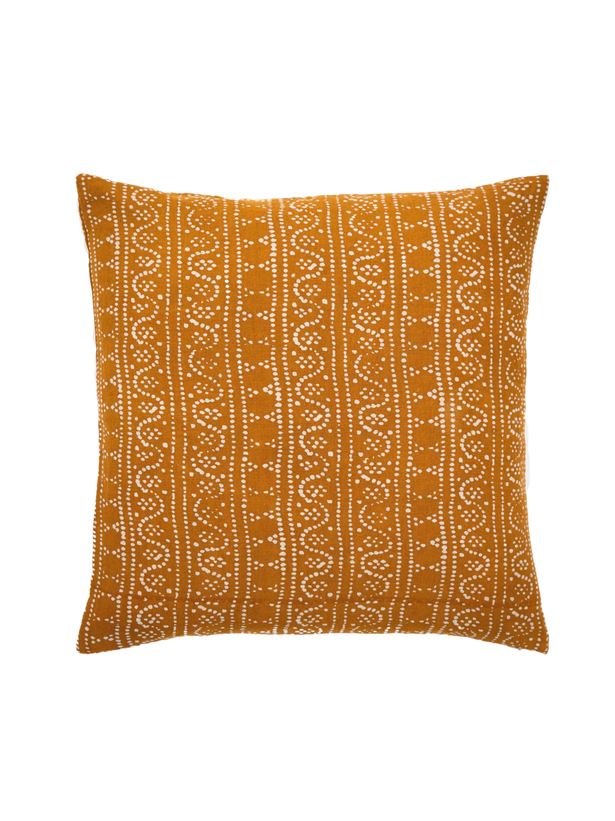 Sumatra Ochre Decorative Pillow Cover