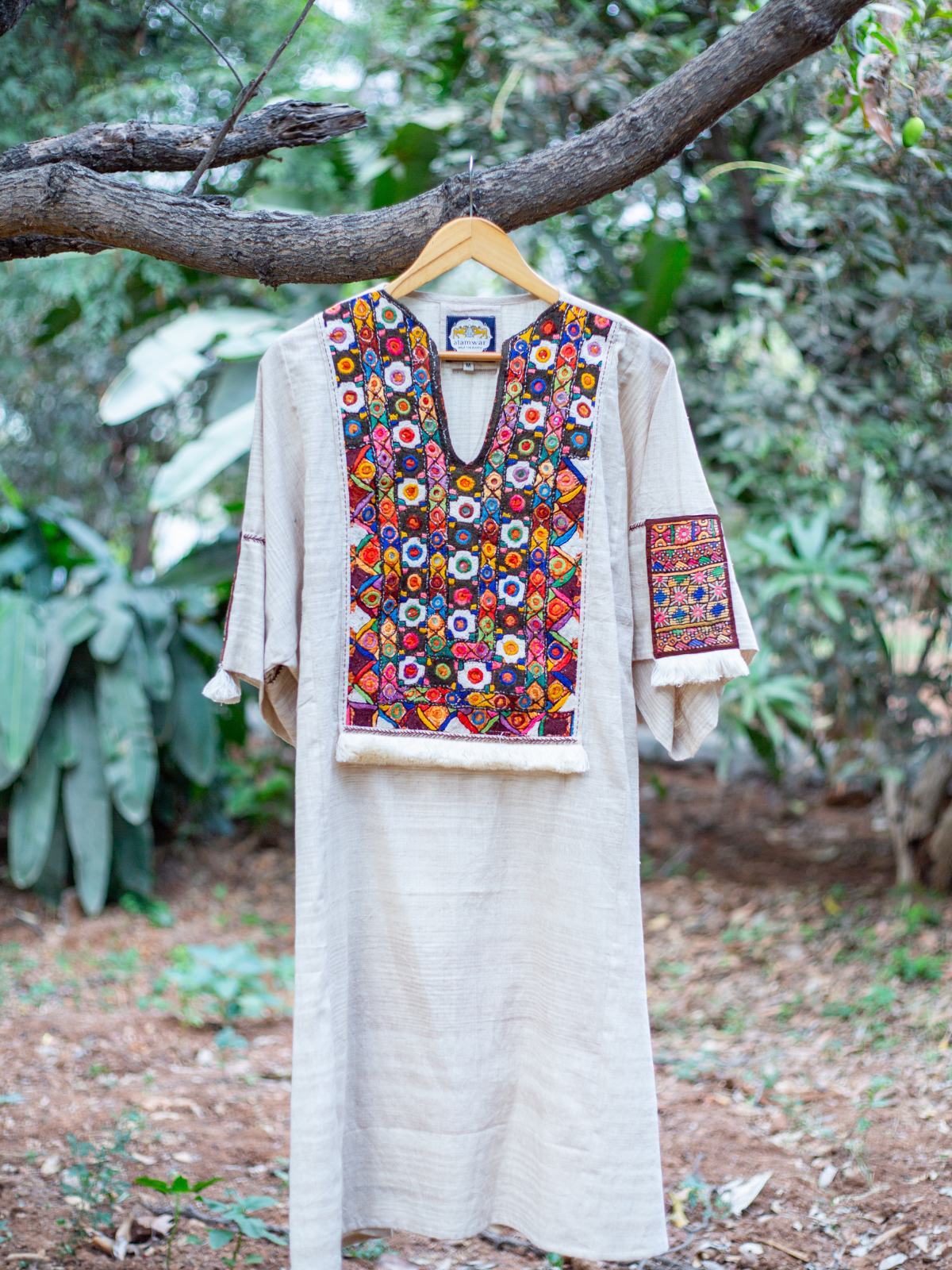 Tunic With Multi Antique Yoke