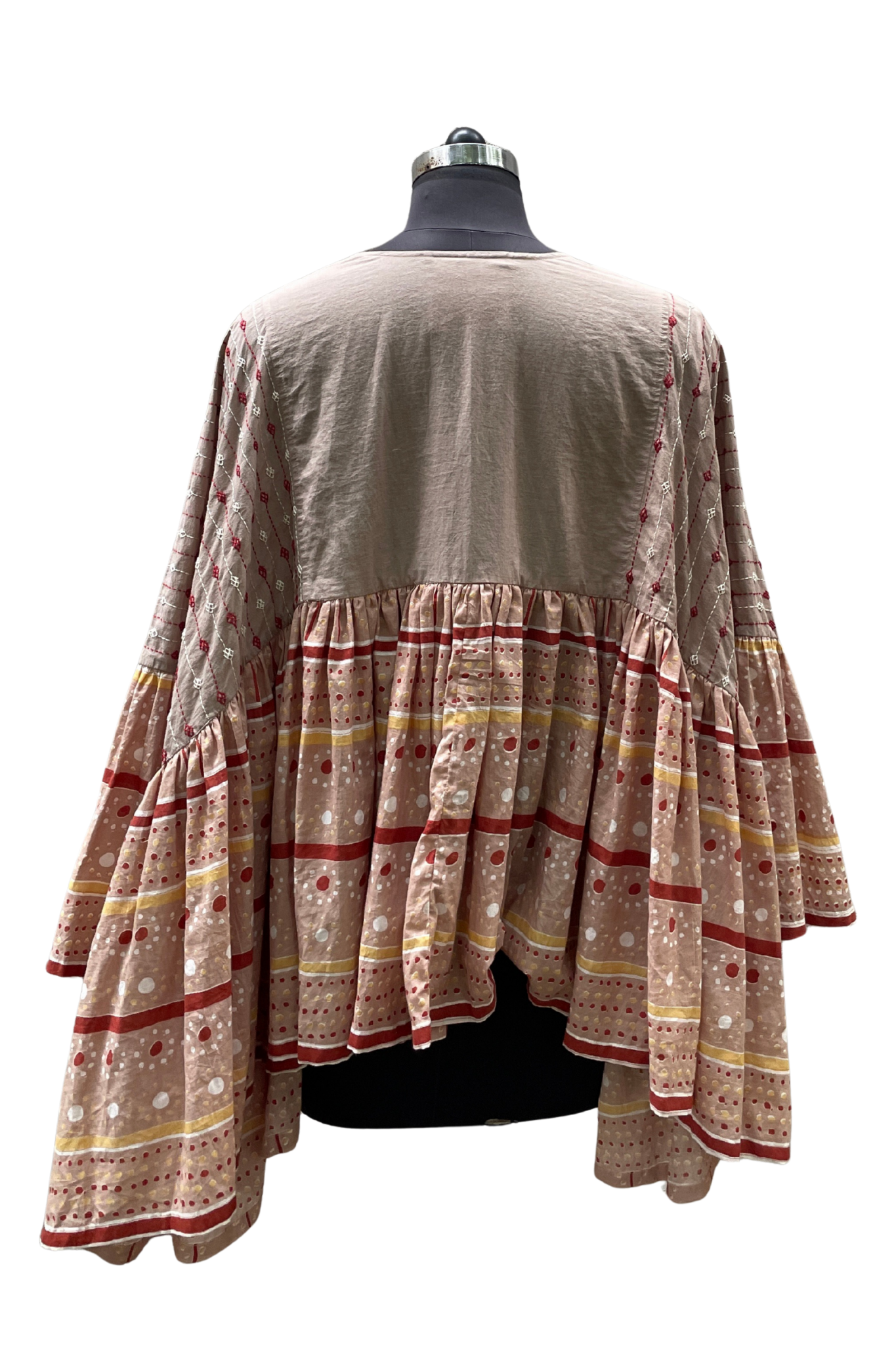 Umbria Tunic Utopia Clay with Embroidery